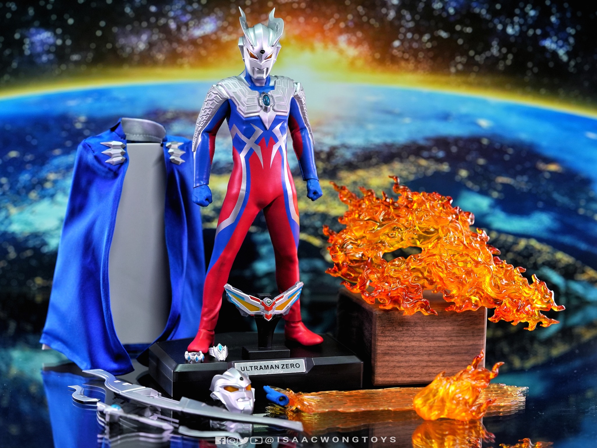 Popone Toys] 6inch - Ultraman Zero / ウルトラマンゼロ很久沒有動真