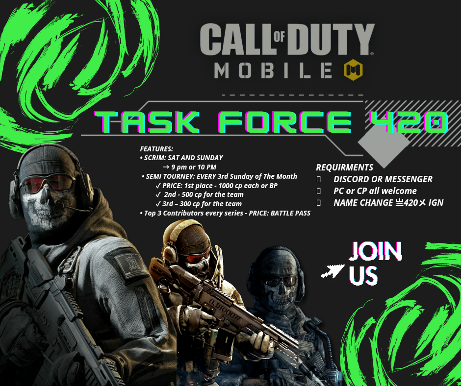 TASK FORCE 420