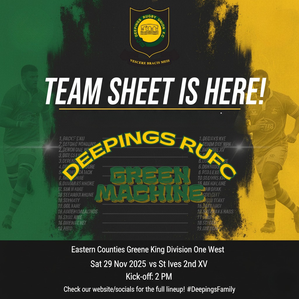 Deepings Rugby Union F.C.... - Deepings Rugby Union F.C.