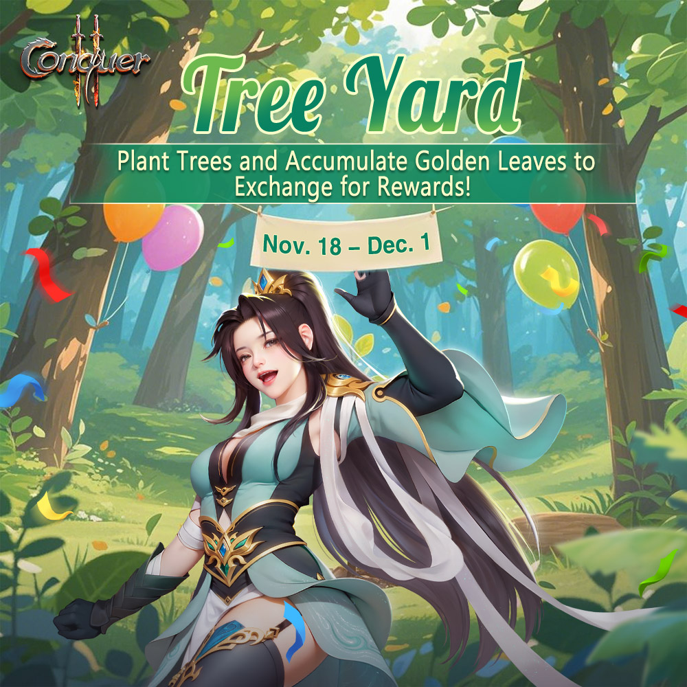 🌳 Tree Yard returns on Nov 18!... - Conquer Online Mobile | Facebook