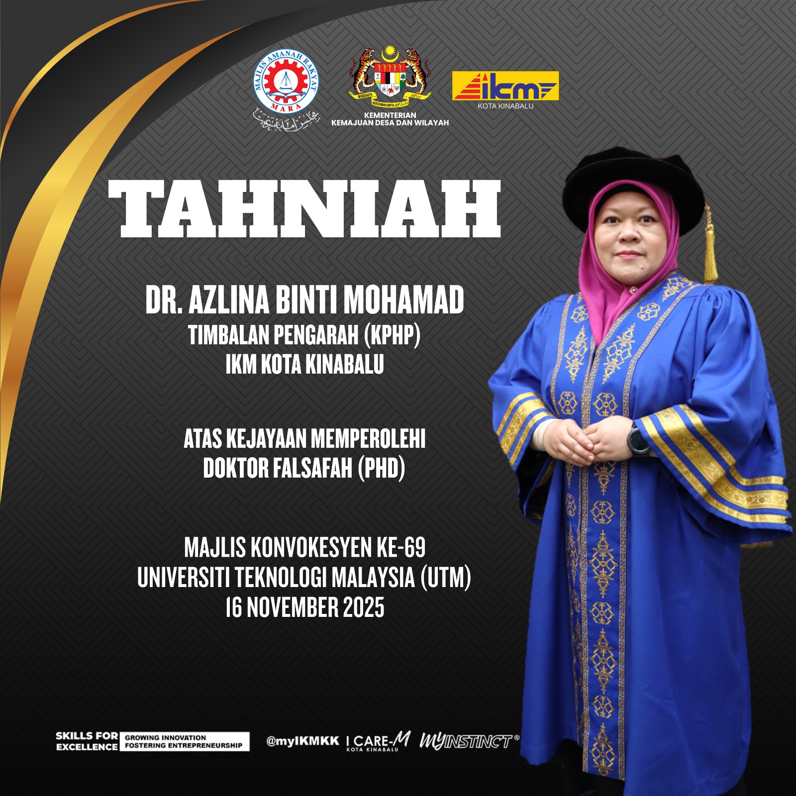 Tahniah kepada Dr. Azlina Mohamad,... - MAJLIS AMANAH RAKYAT | Facebook