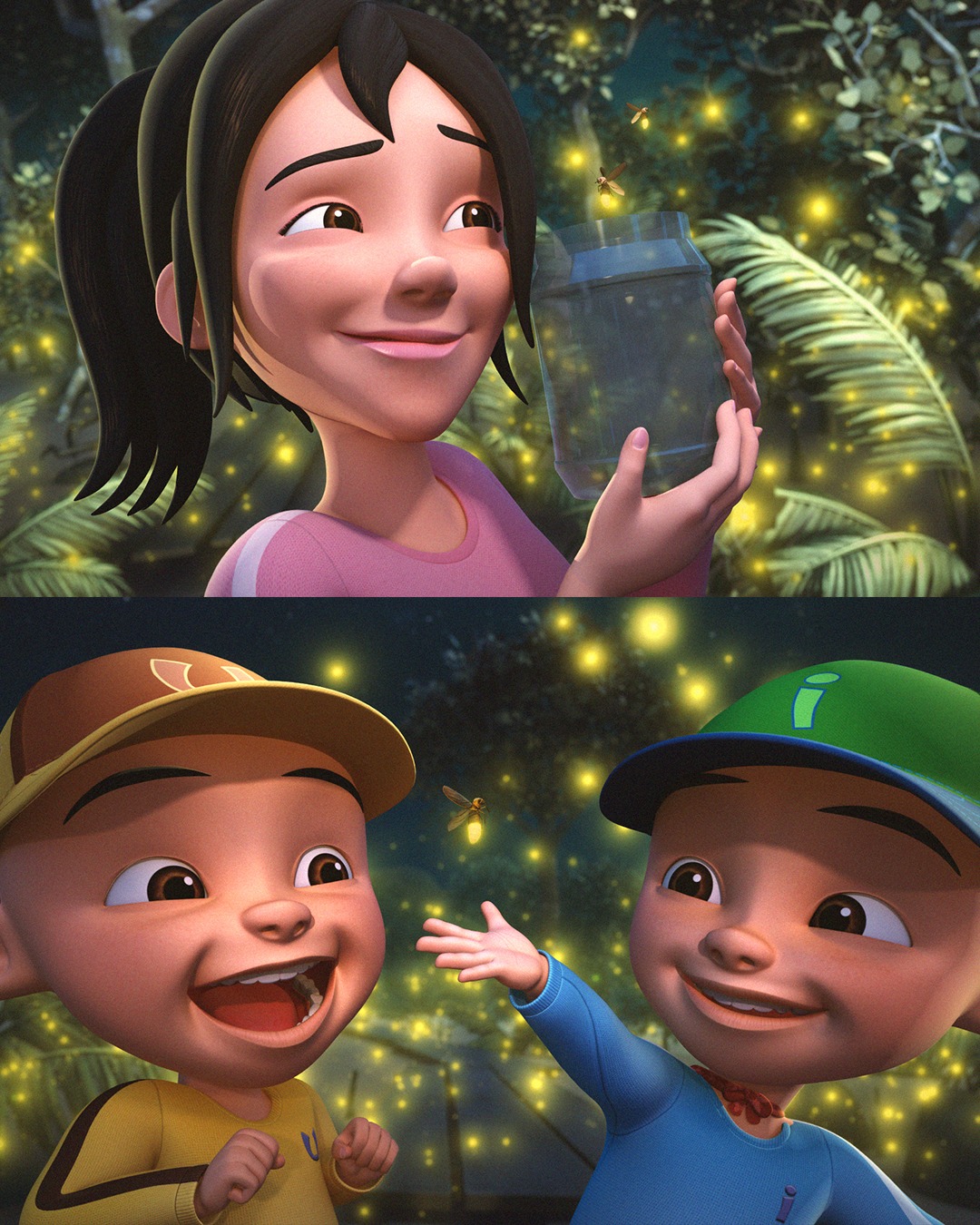 Upin - Okay, hari ni boleh tengok 2 kali Di Sebalik Tabir filem Upin ...