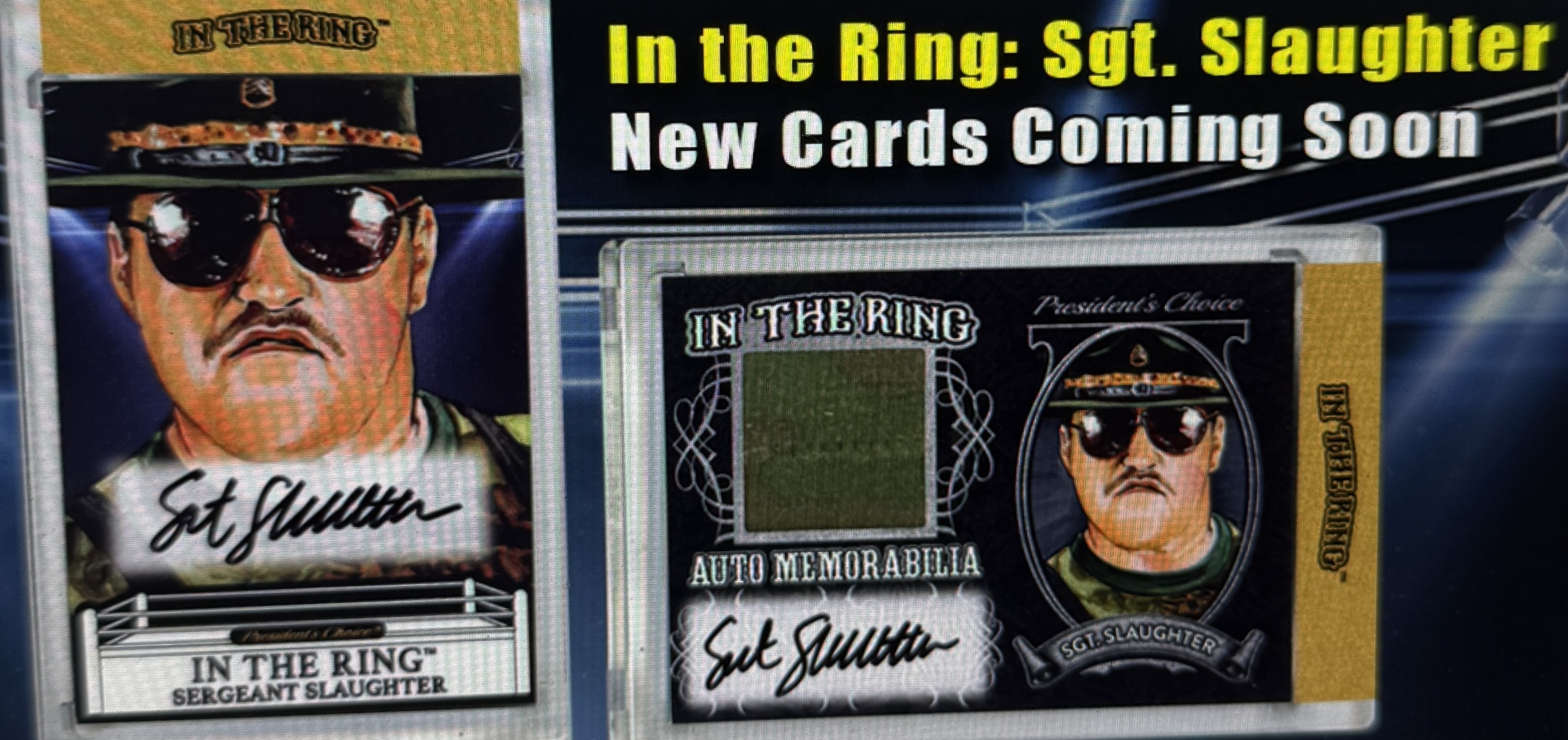Any Sergant Slaughter fans! Coming... - Sports Card Forum | Facebook