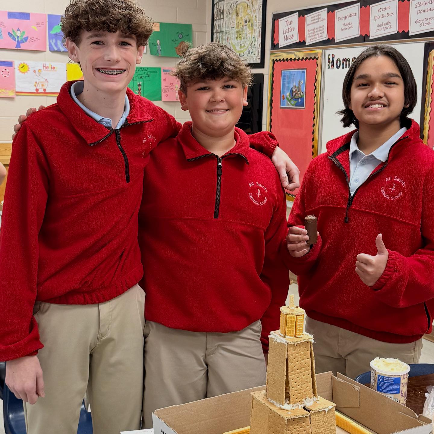 Today the 8th Grade Latin... - All Saints Catholic School | Facebook