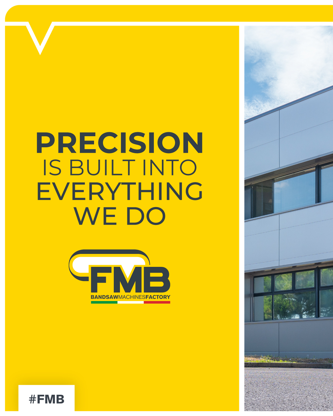 FMB’s headquarters now shows a... - FMB - Segatrici a nastro | Facebook