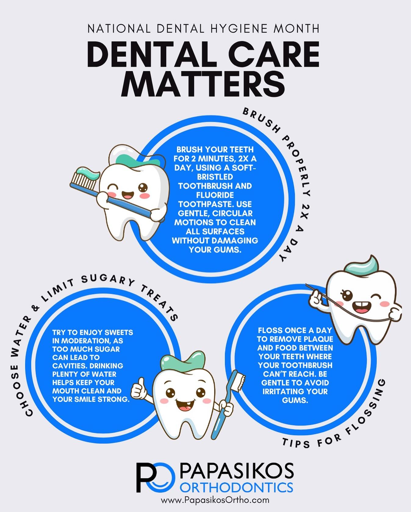 🦷 October is National Dental Hygiene Month! 🦷 Keep your smile healthy ...
