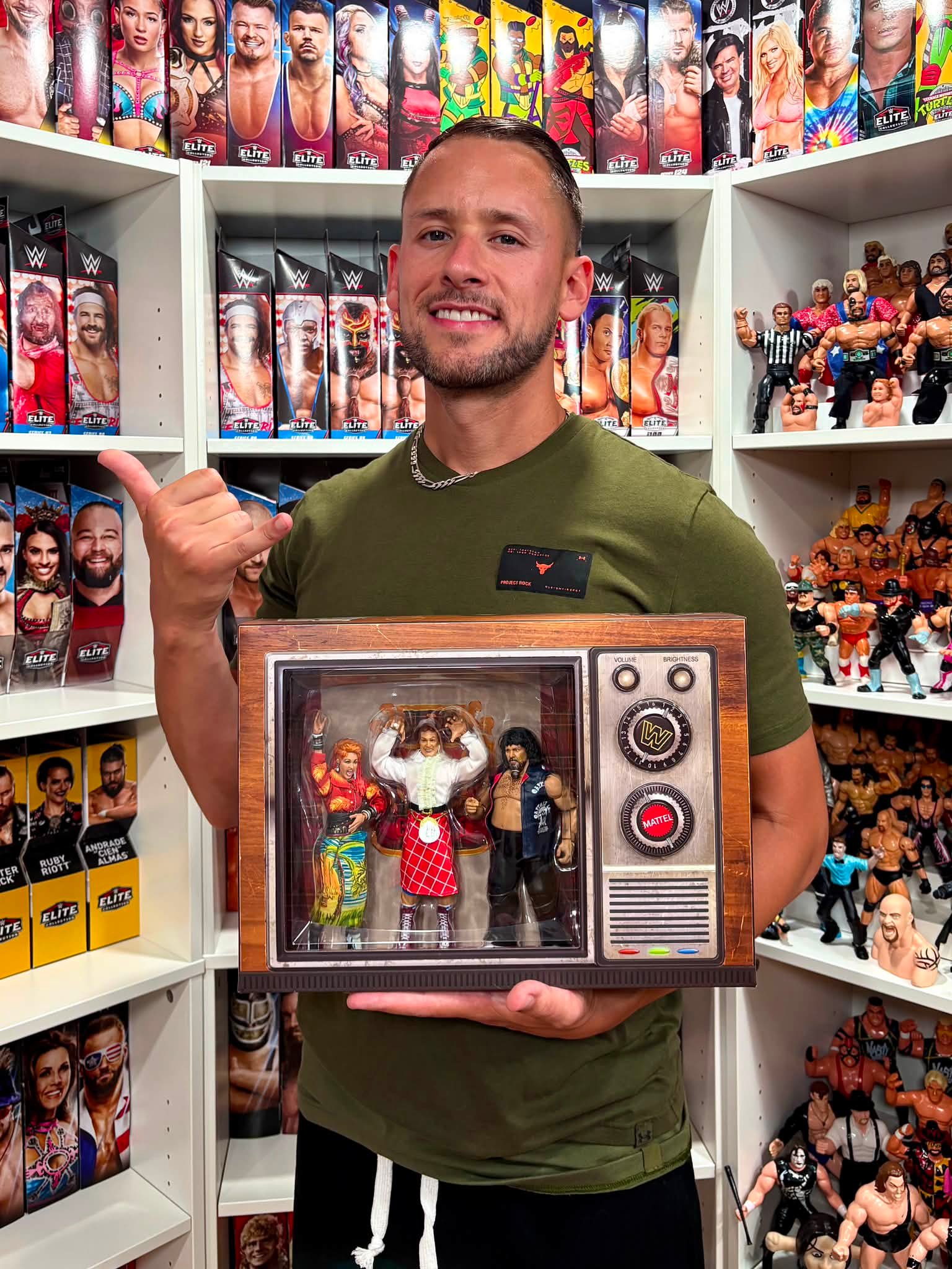The 2026 SDCC Rock N Wrestling Connection 3-pack embodies