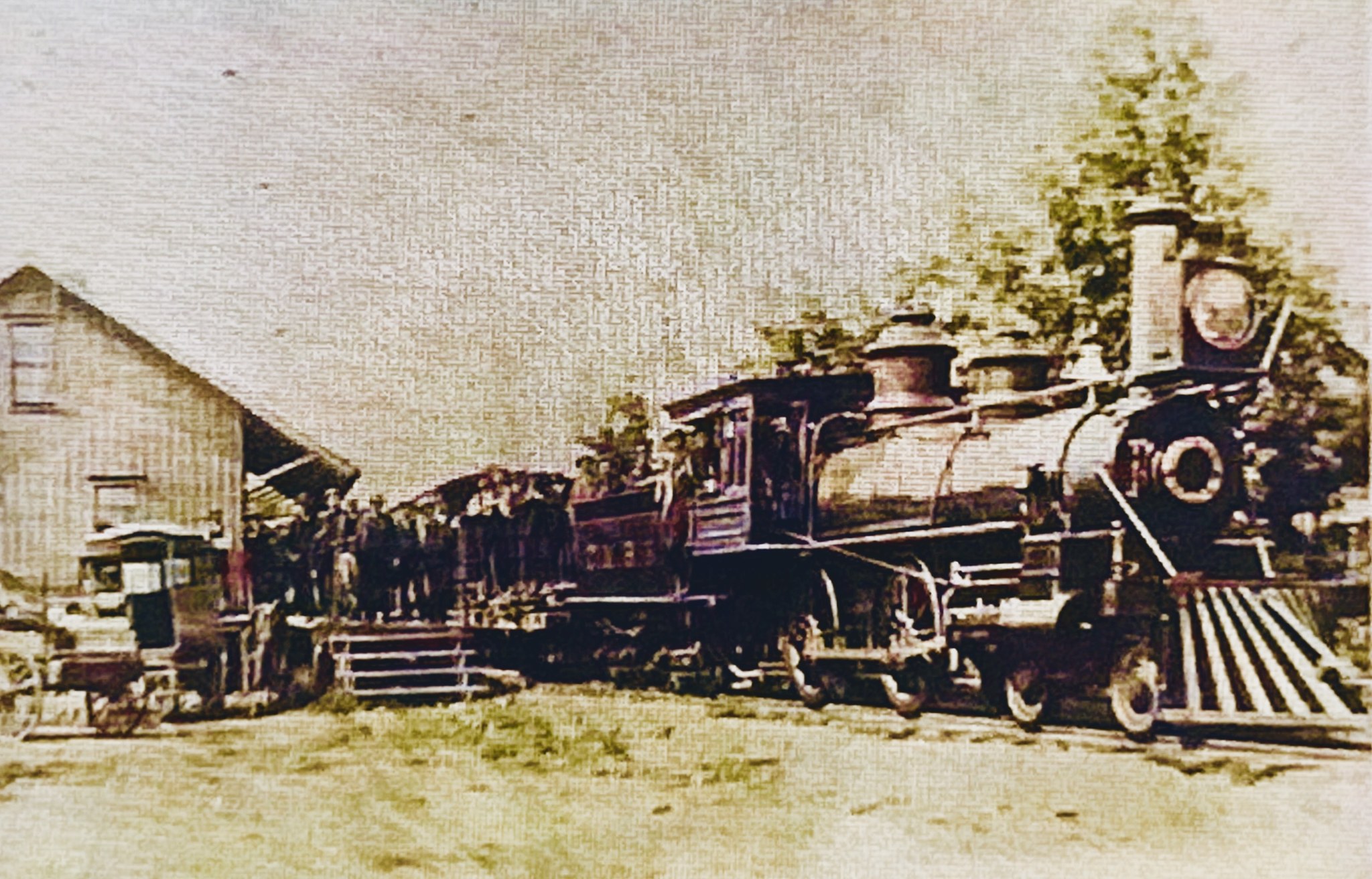 Catskill - The Railroad station at Cairo NY Circa 1885 The Cairo ...