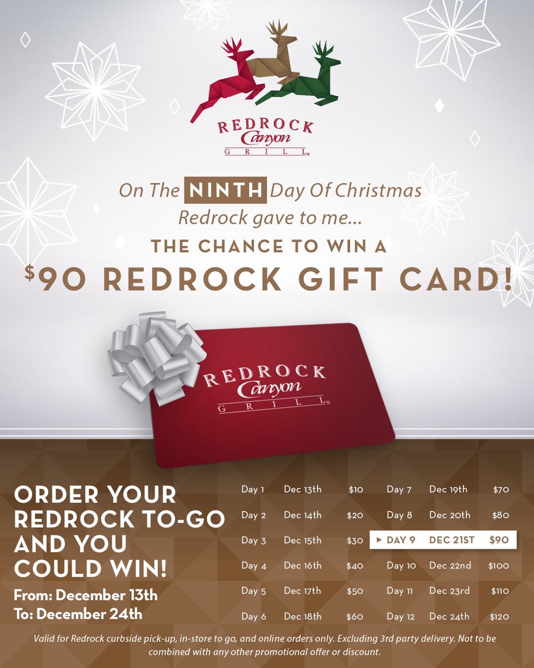 Redrock - You could WIN a $90 Redrock gift card today! 🎉 ️ https ...