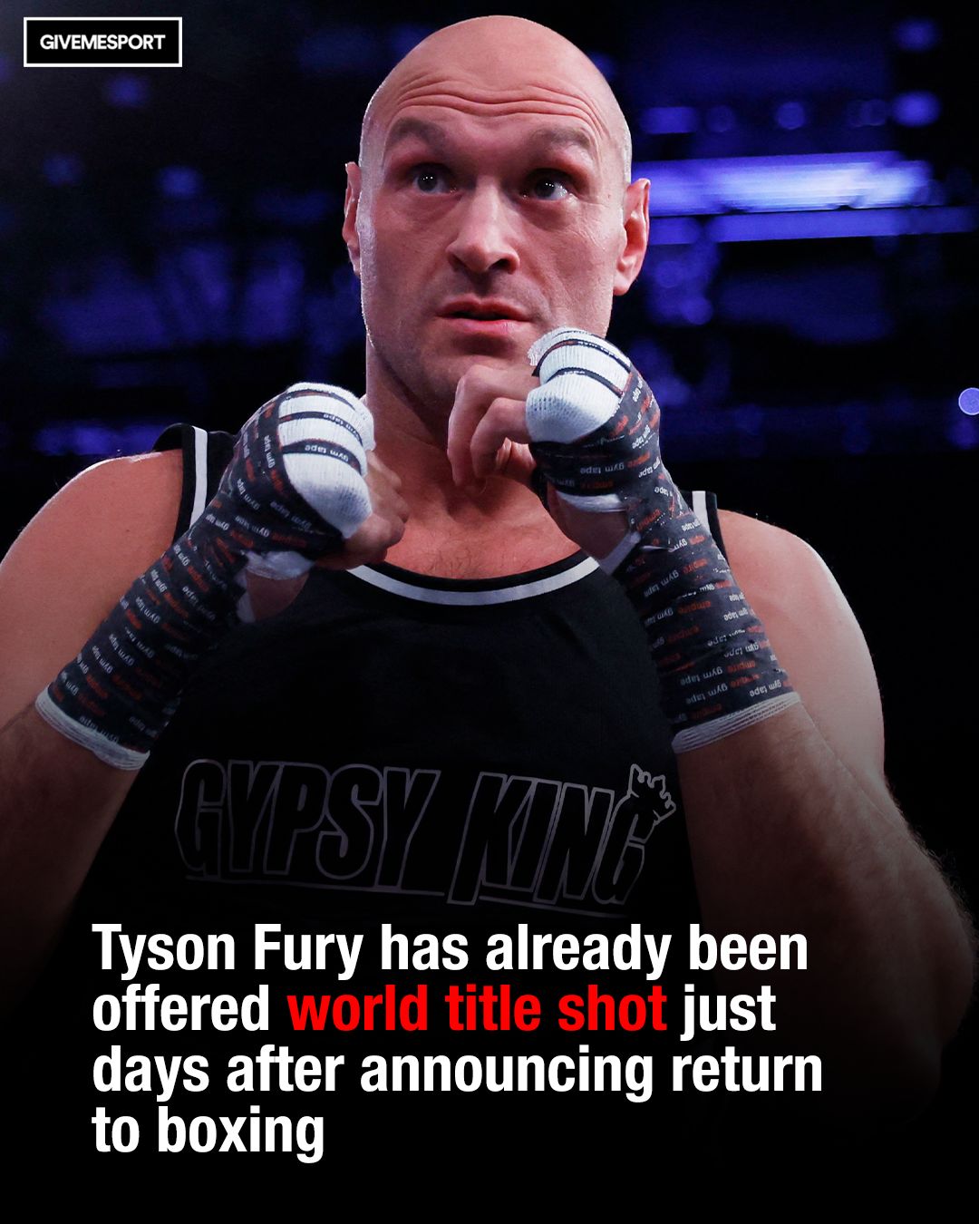 GiveMeSport - You can't keep Tyson Fury out of the title picture for ...