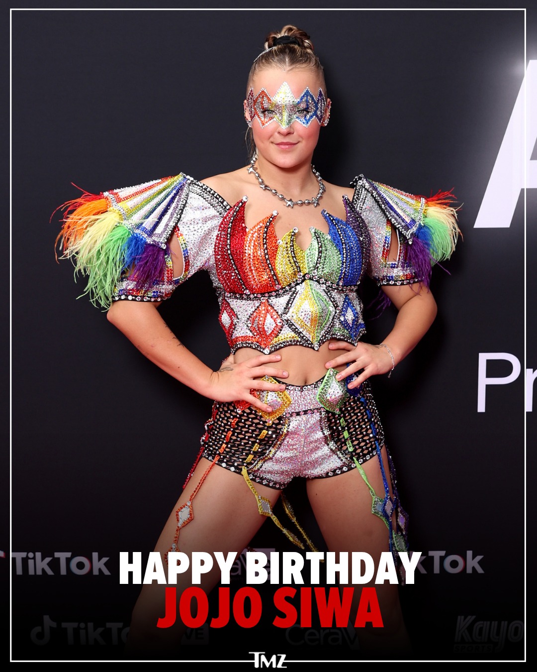 jojo siwa birthday party dress Happy 23rd to Siwa! 🎂 * 1 Official J winter cocktail dress Still can’t believe I Size:UK 12-14 (M)