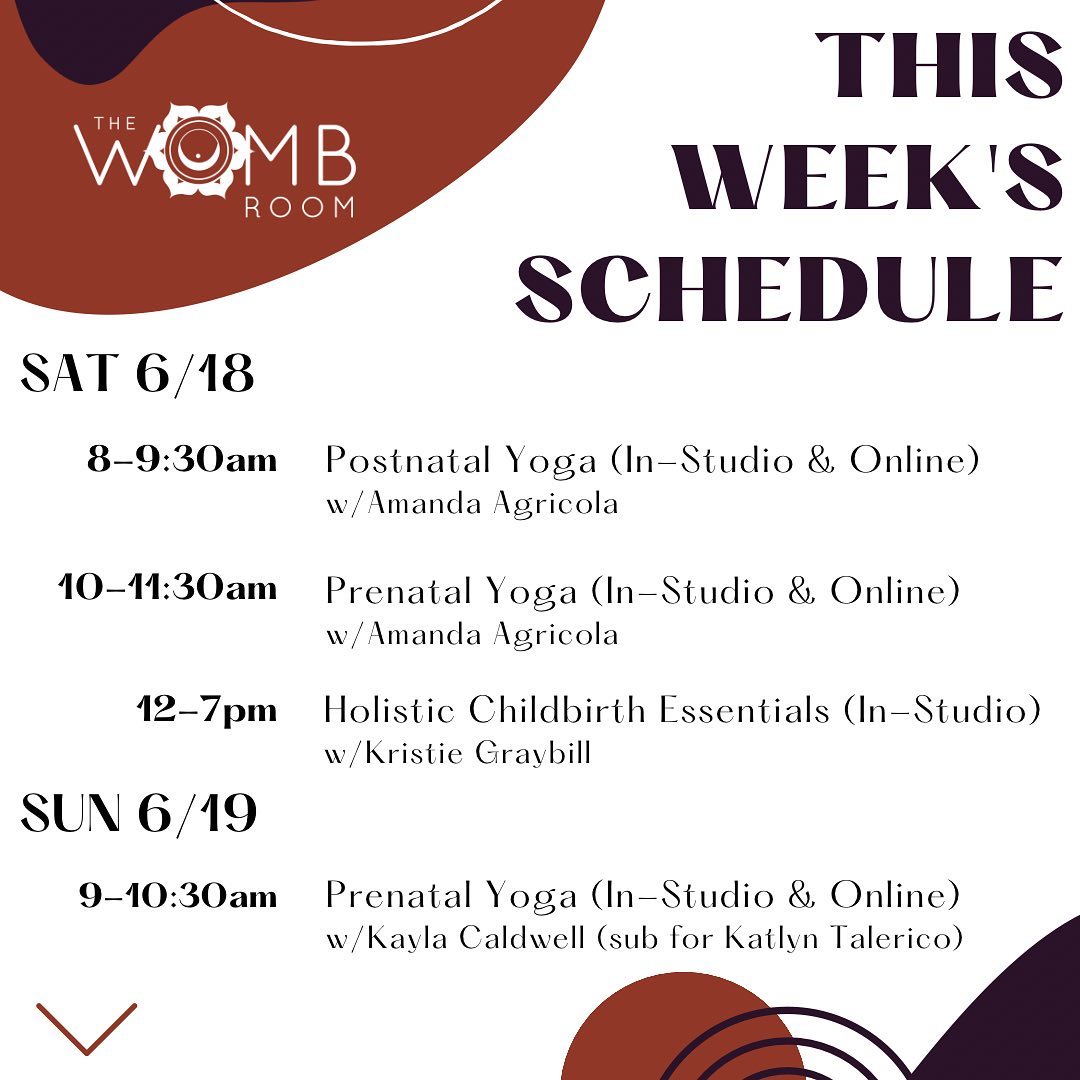 We’re bringing you 3️⃣ new and... - The Womb Room Baltimore