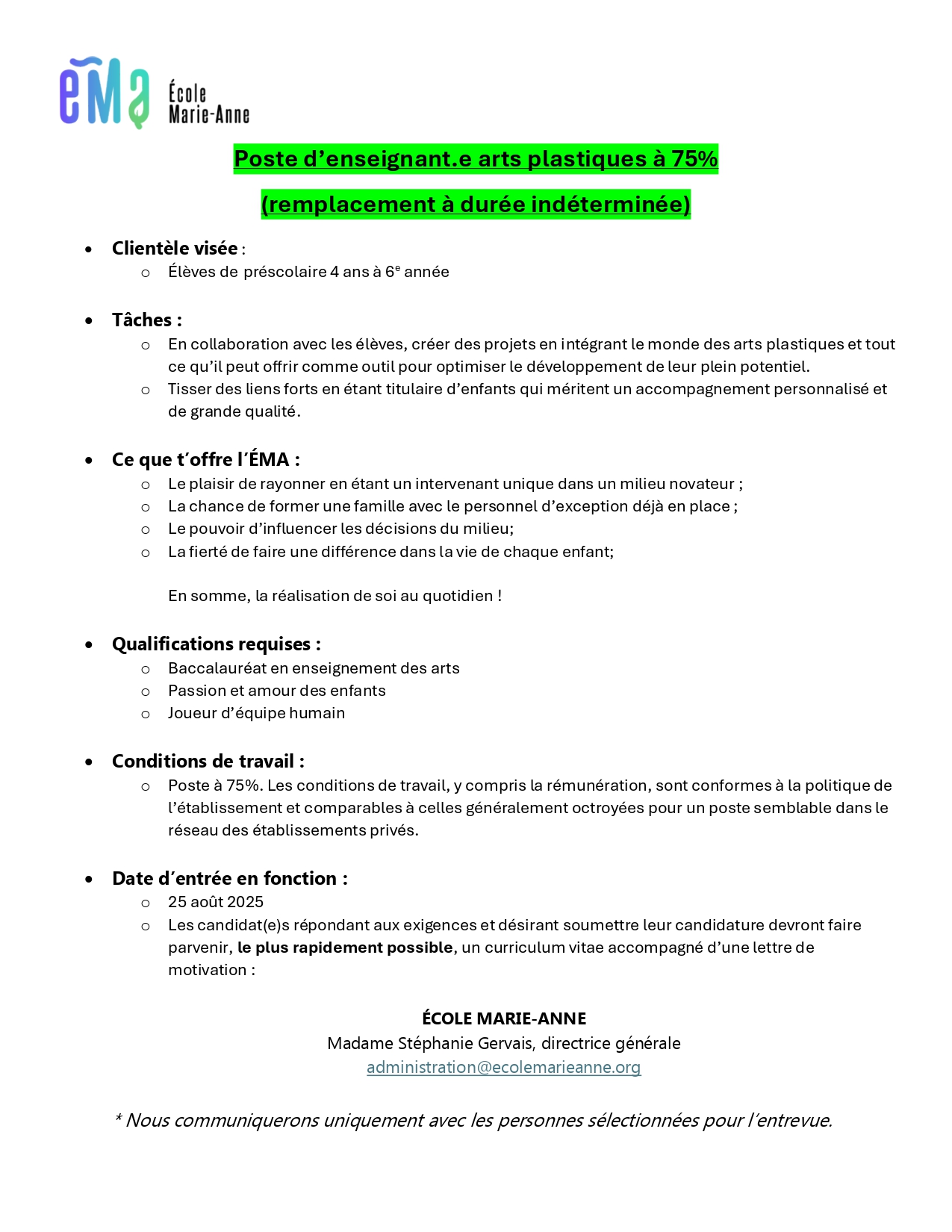 École Marie-Anne added a new photo. - École Marie-Anne