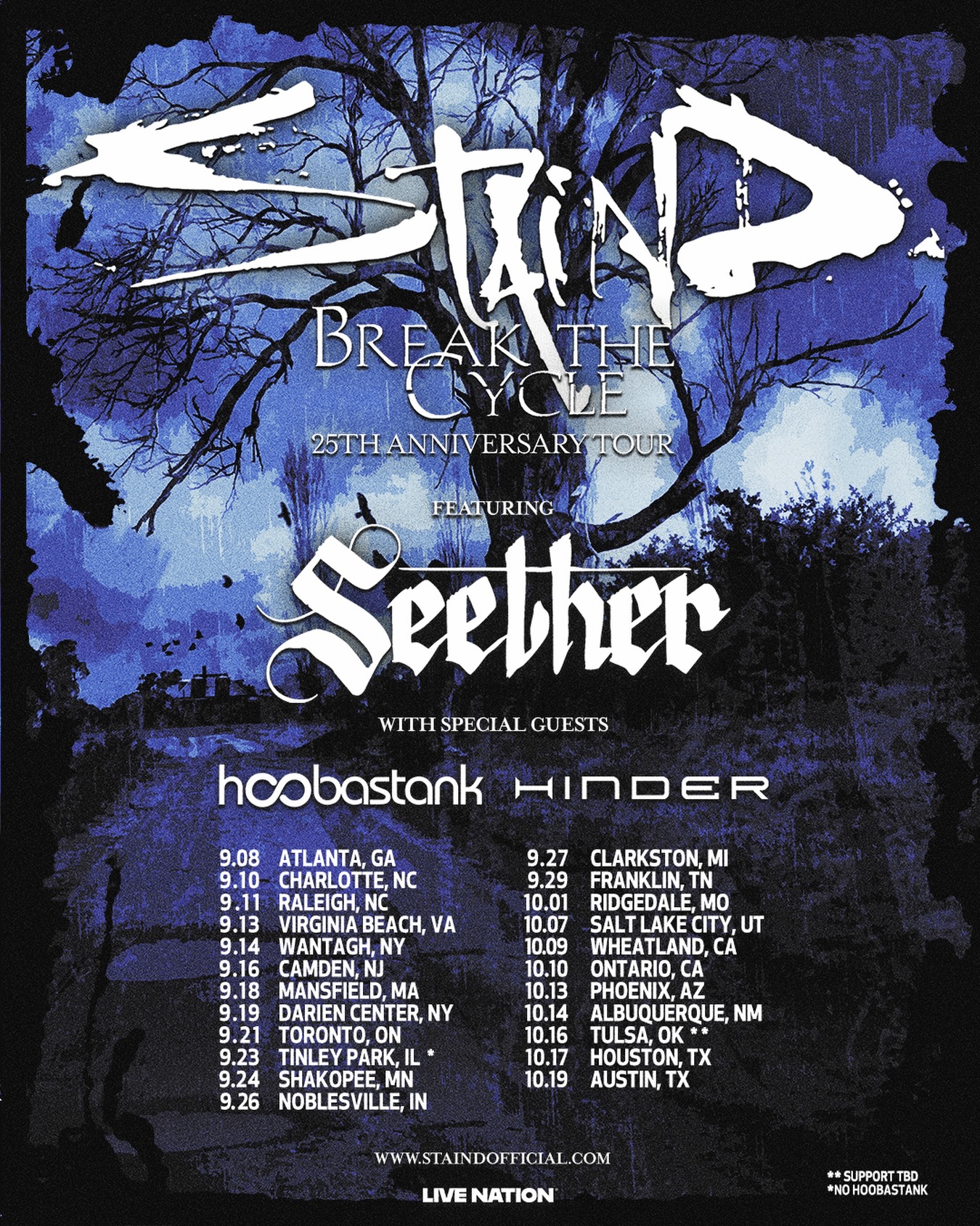 GOOD MORNING SEETHER FANS ? We