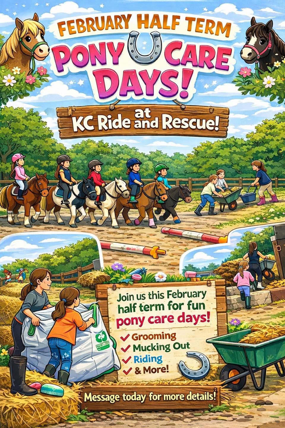 KC Riding... - KC Riding School. Supporting Kc horse rescue