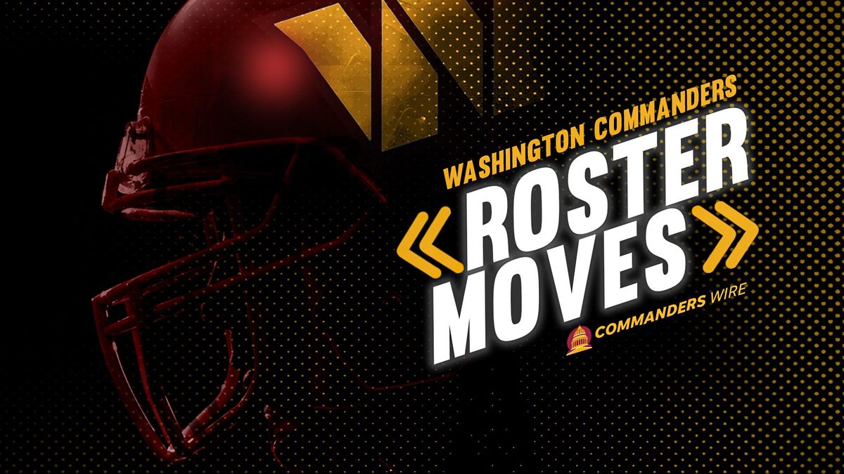 Washingtonfootballteamwire - Washington Commanders make roster moves ...