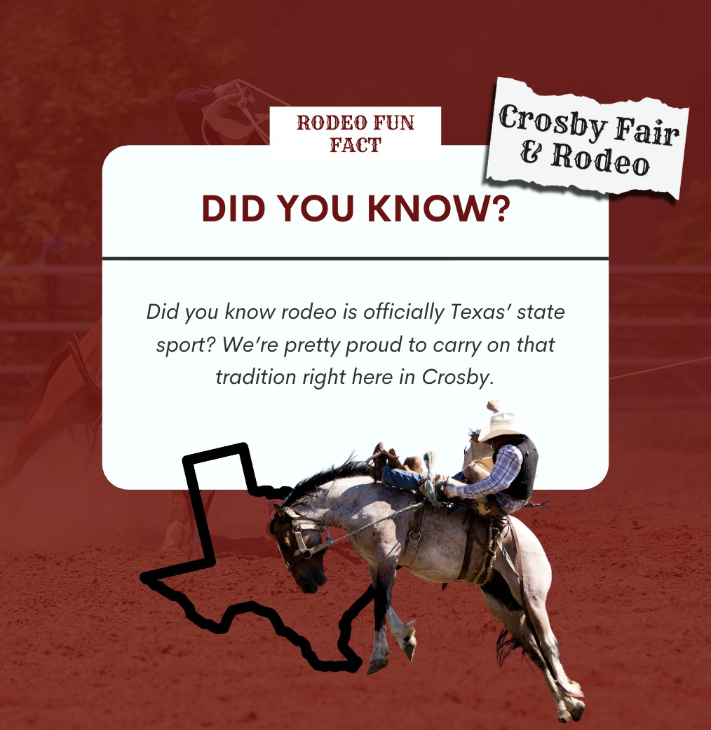 Crosby - Rodeo isn’t just a sport in Texas — it’s part of who we are. 🤠 ...