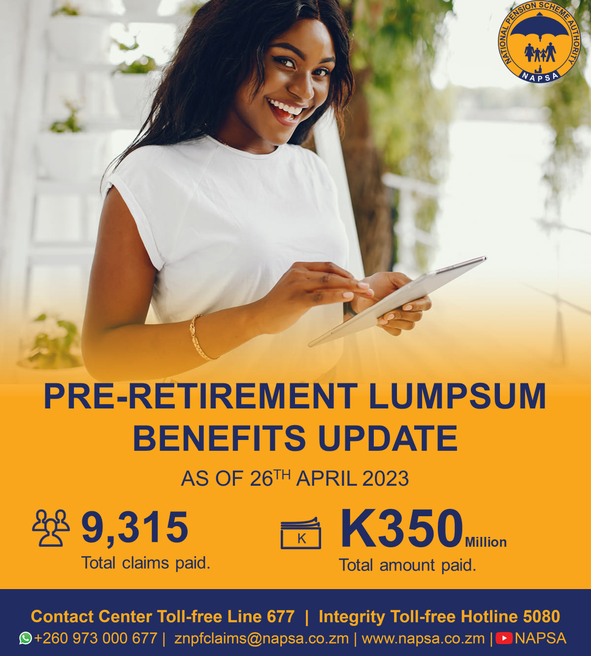 Pre-retirement... - National Pension Scheme Authority - NAPSA | Facebook