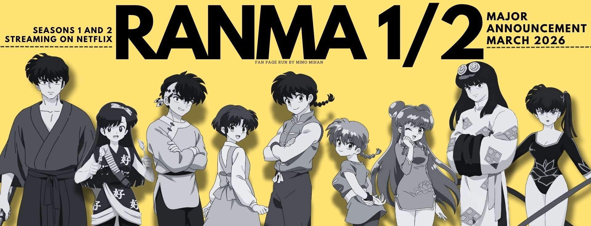 ranma 1/2 - Eso es para que aprendan a no burlarse del maestro Happosai ...