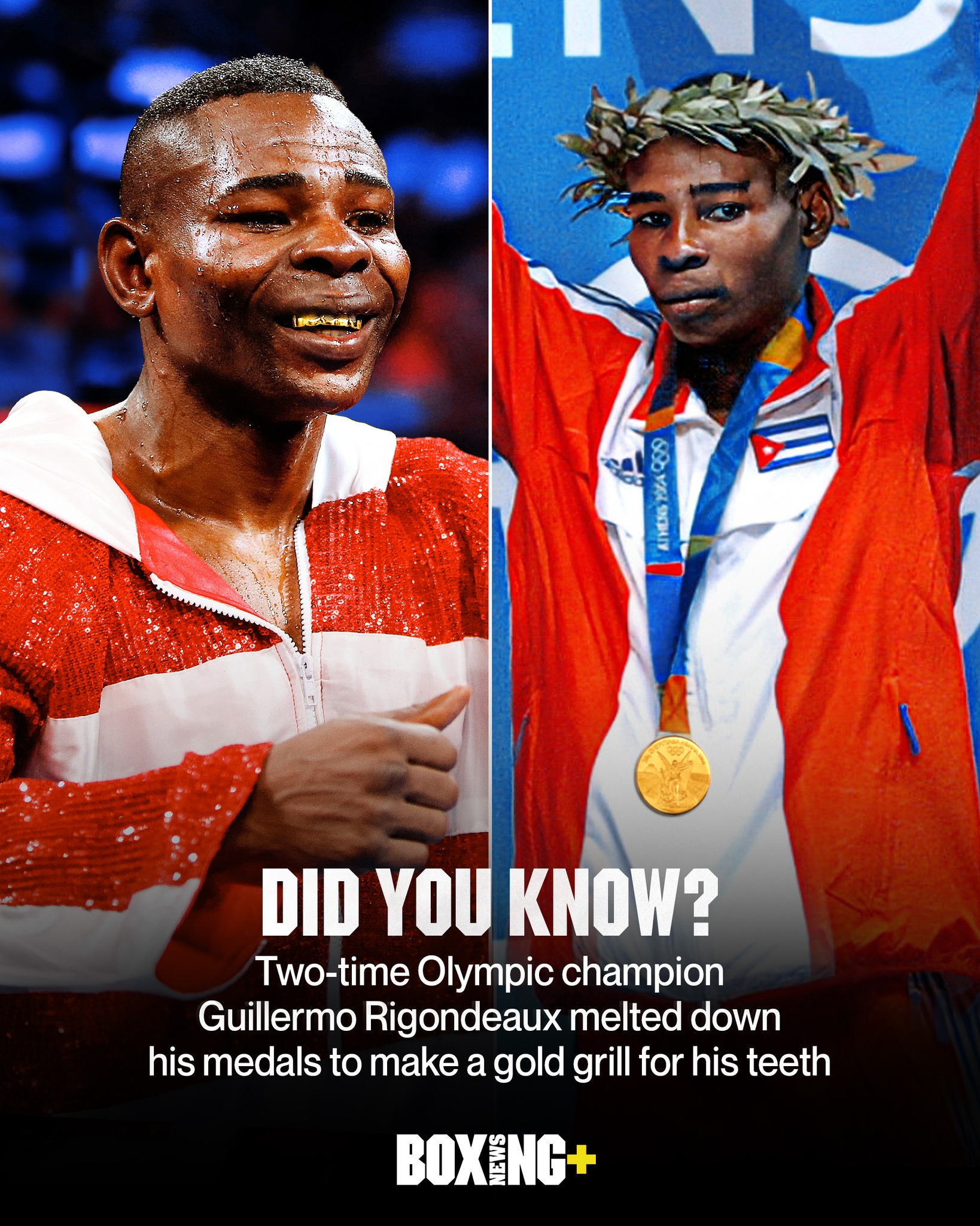 Boxing News - 𝐓𝐡𝐞 𝐆𝐨𝐥𝐝𝐞𝐧 𝐓𝐨𝐮𝐜𝐡 🦷🏅 | Facebook