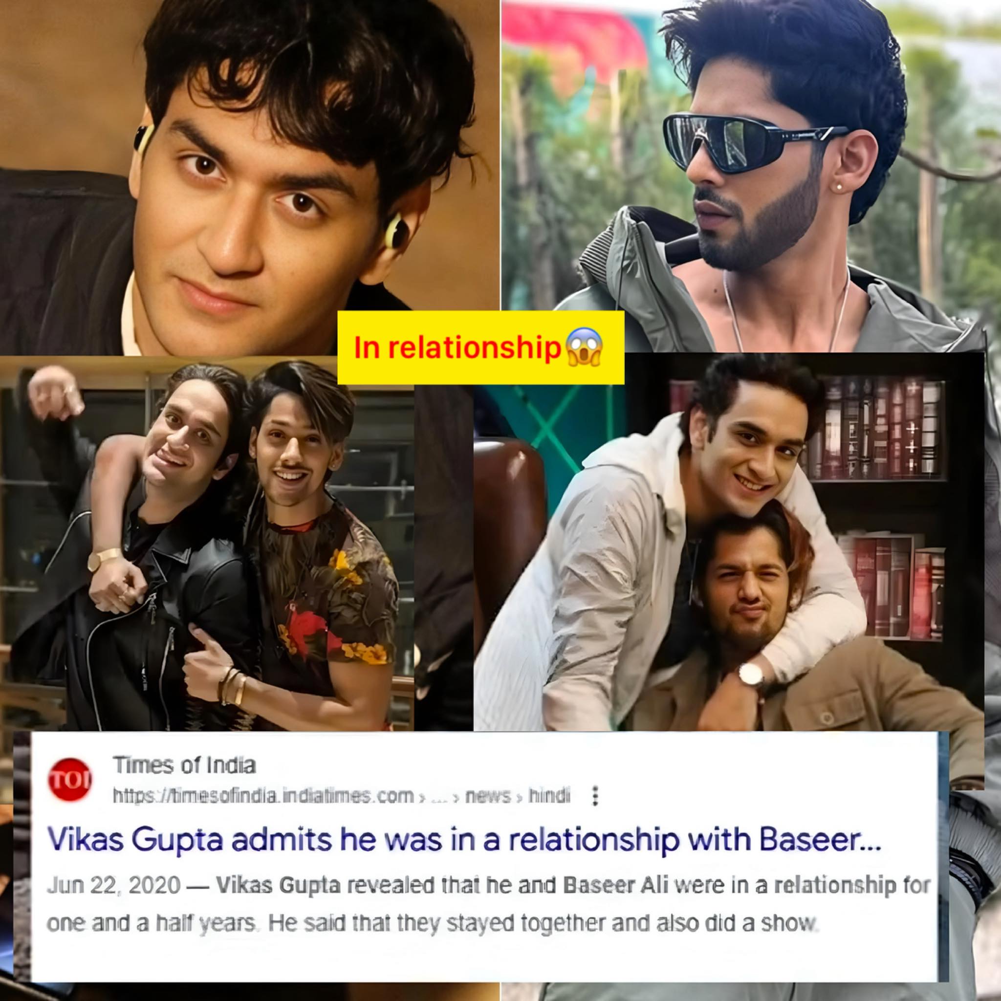 The Khabri - When Vikas Gupta admitted being in relation with Baseer ...
