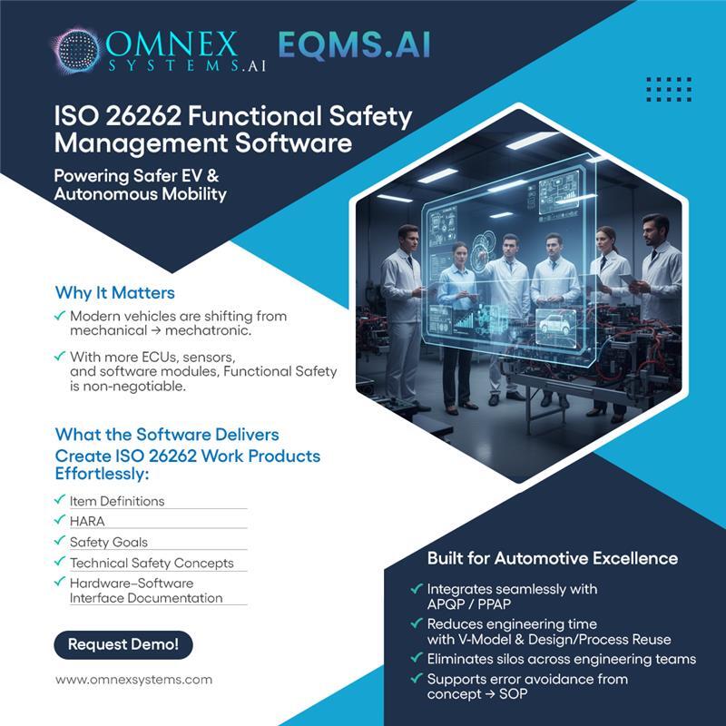 Enterprise-wide - Accelerate safe EV and AV development with Omnex’s ...