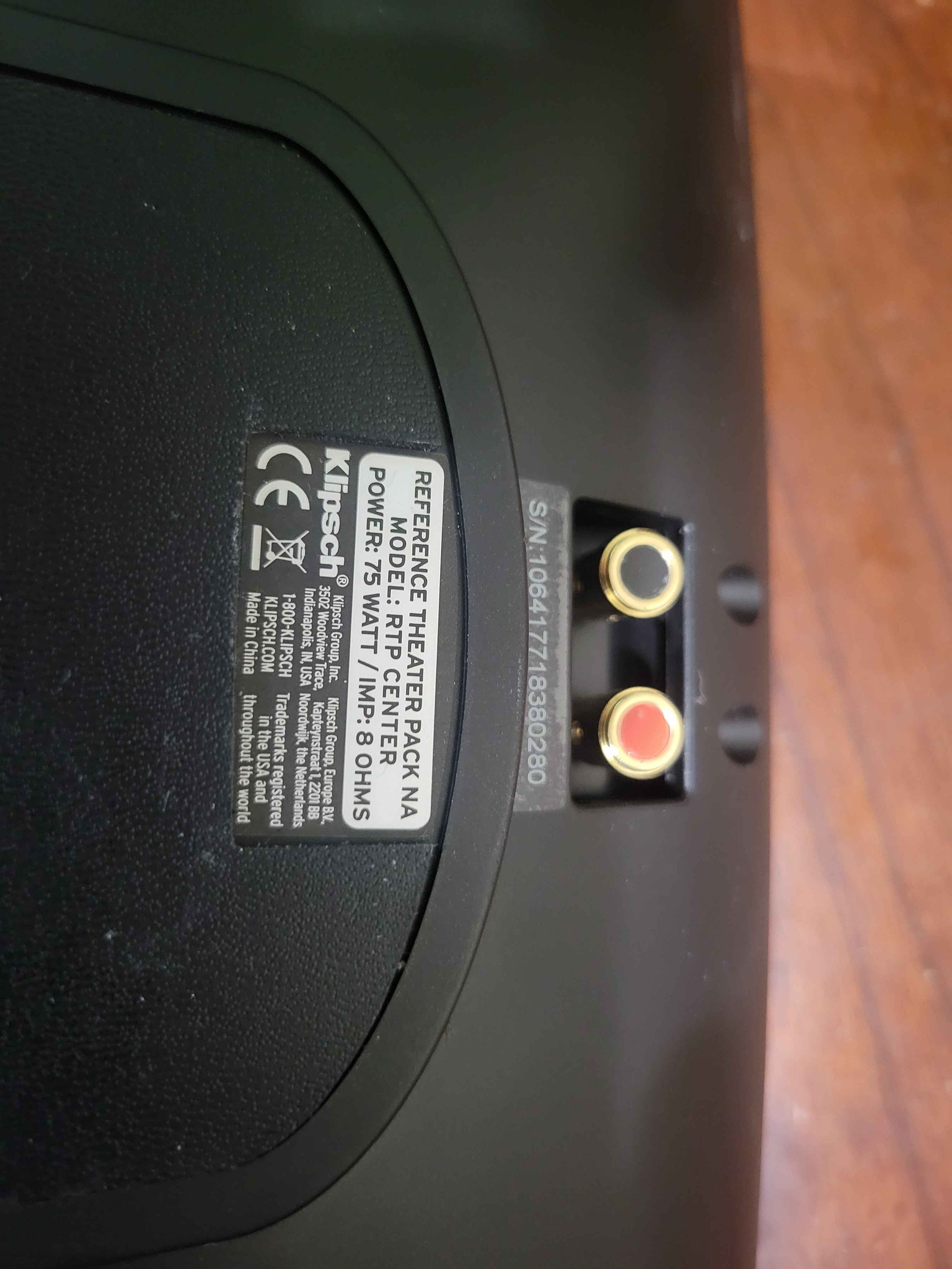Klipsch RTP Center Channel Speaker - Speakers & Subwoofers - Palatine ...