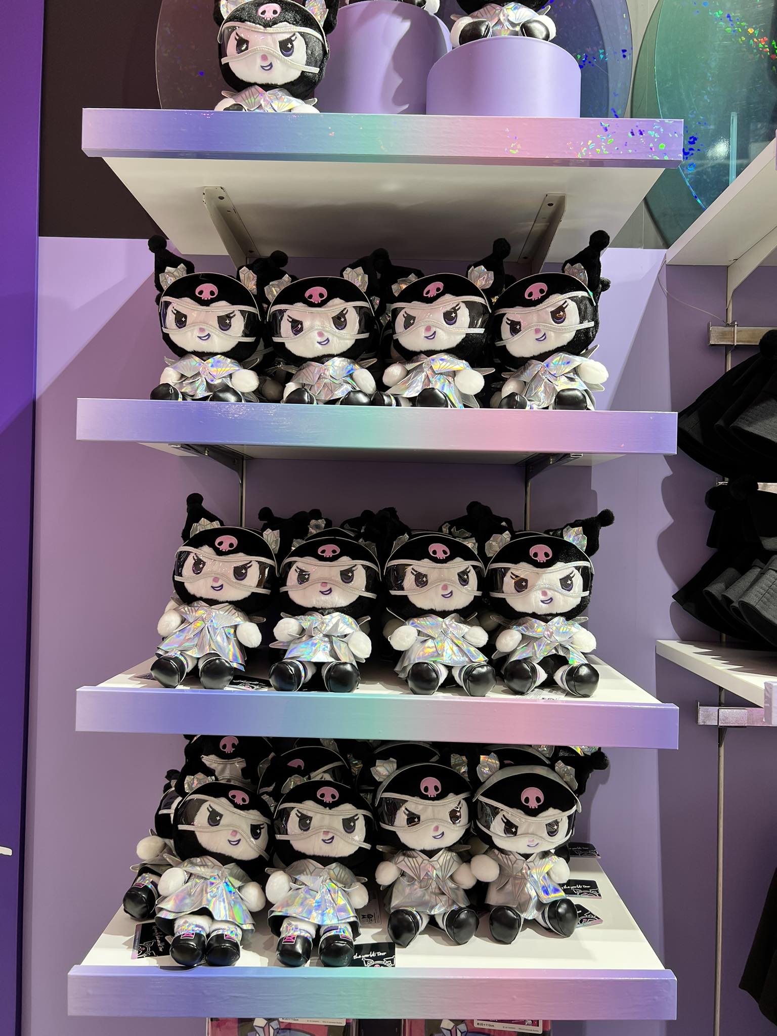 RESTOCK ALERT 💜💗 The cheeky, but charming Kuromi plush is back