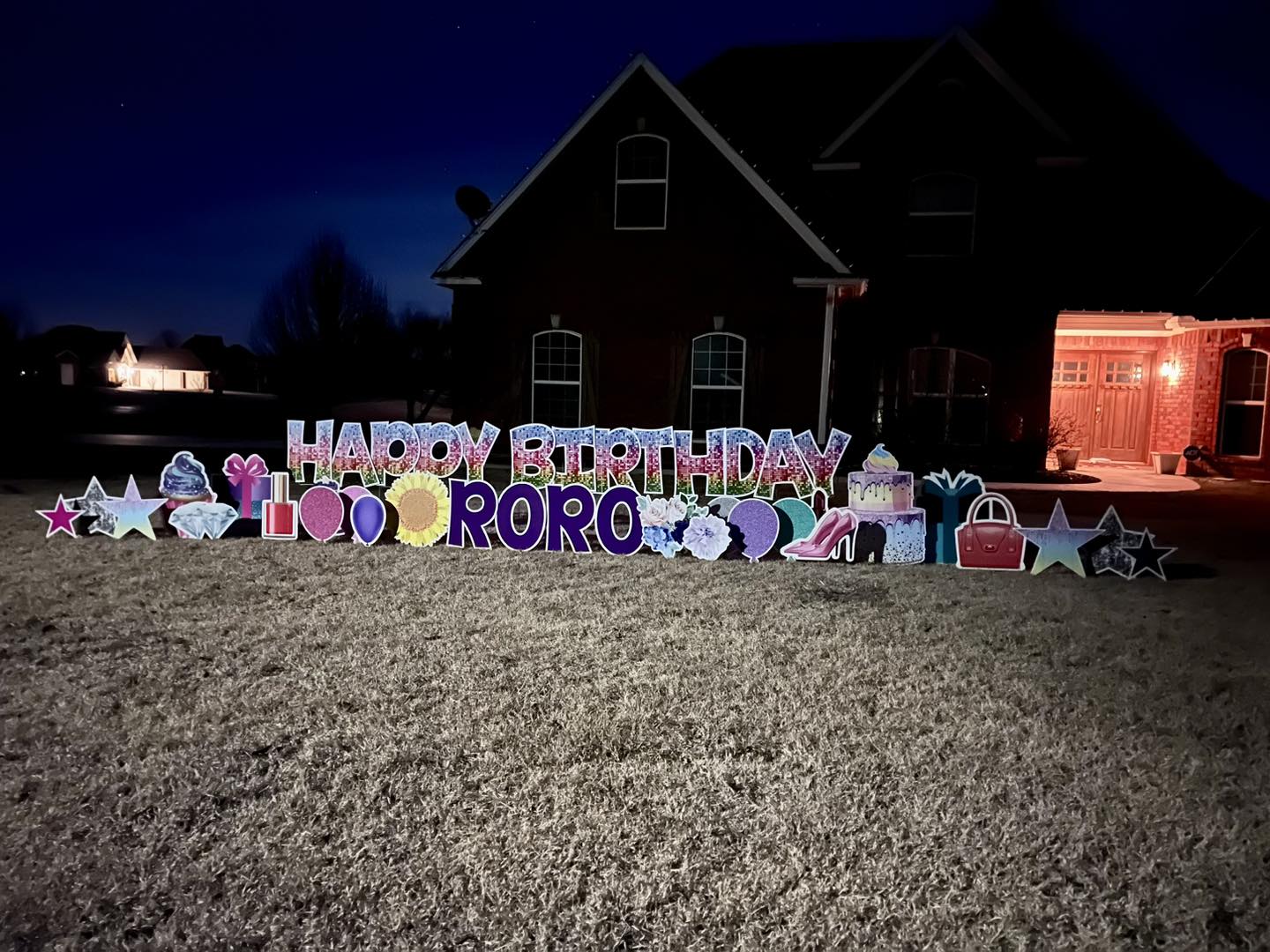 Roro was... - Sign Celebrations - Southwest Oklahoma