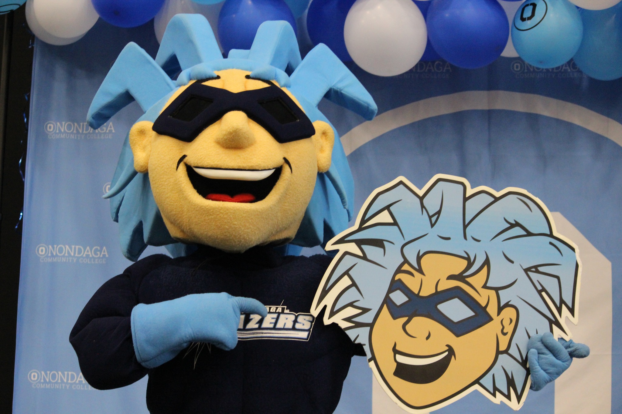 We're celebrating the one and only Blaze on #NationalMascotDay 💙👏
