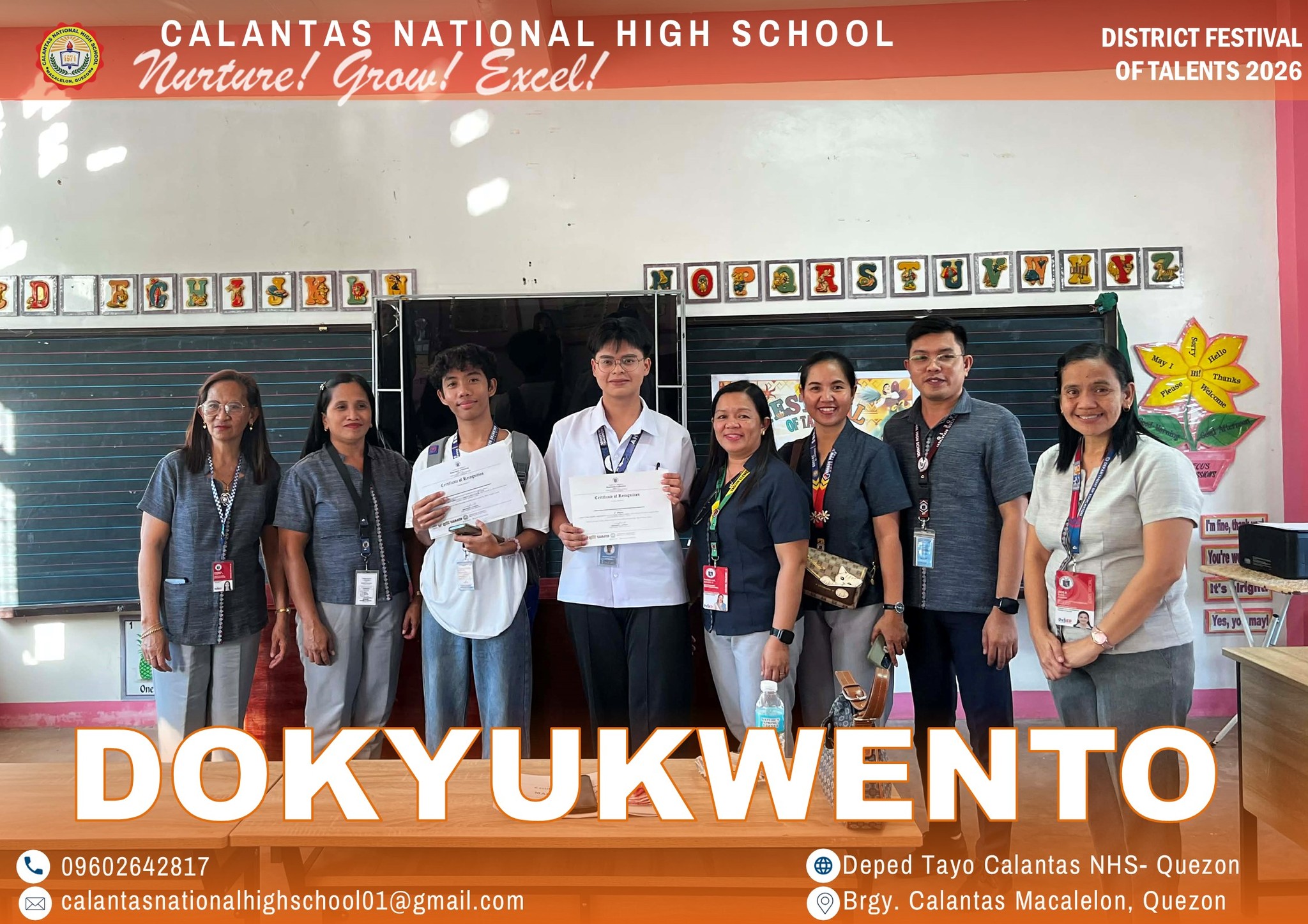 DepEd Tayo Calantas... - DepEd Tayo Calantas NHS-Quezon