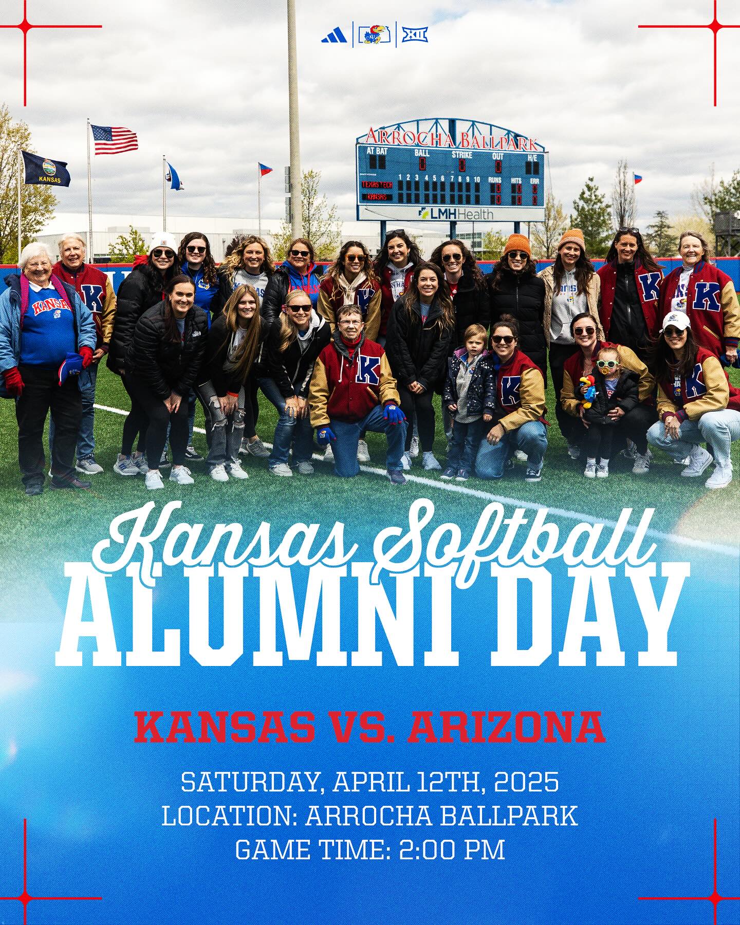 Kansas - Softball Alumni Day is almost here! 🥎 BBQ, tailgate games, and ...