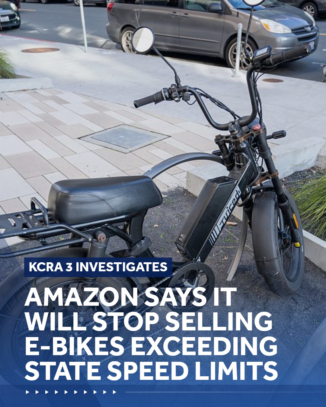 Amazon has announced it will no longer sell e-bikes in California that exceed state speed limits, following a consumer alert issued by California Attorney General Rob Bonta last month. Bonta's alert outlined