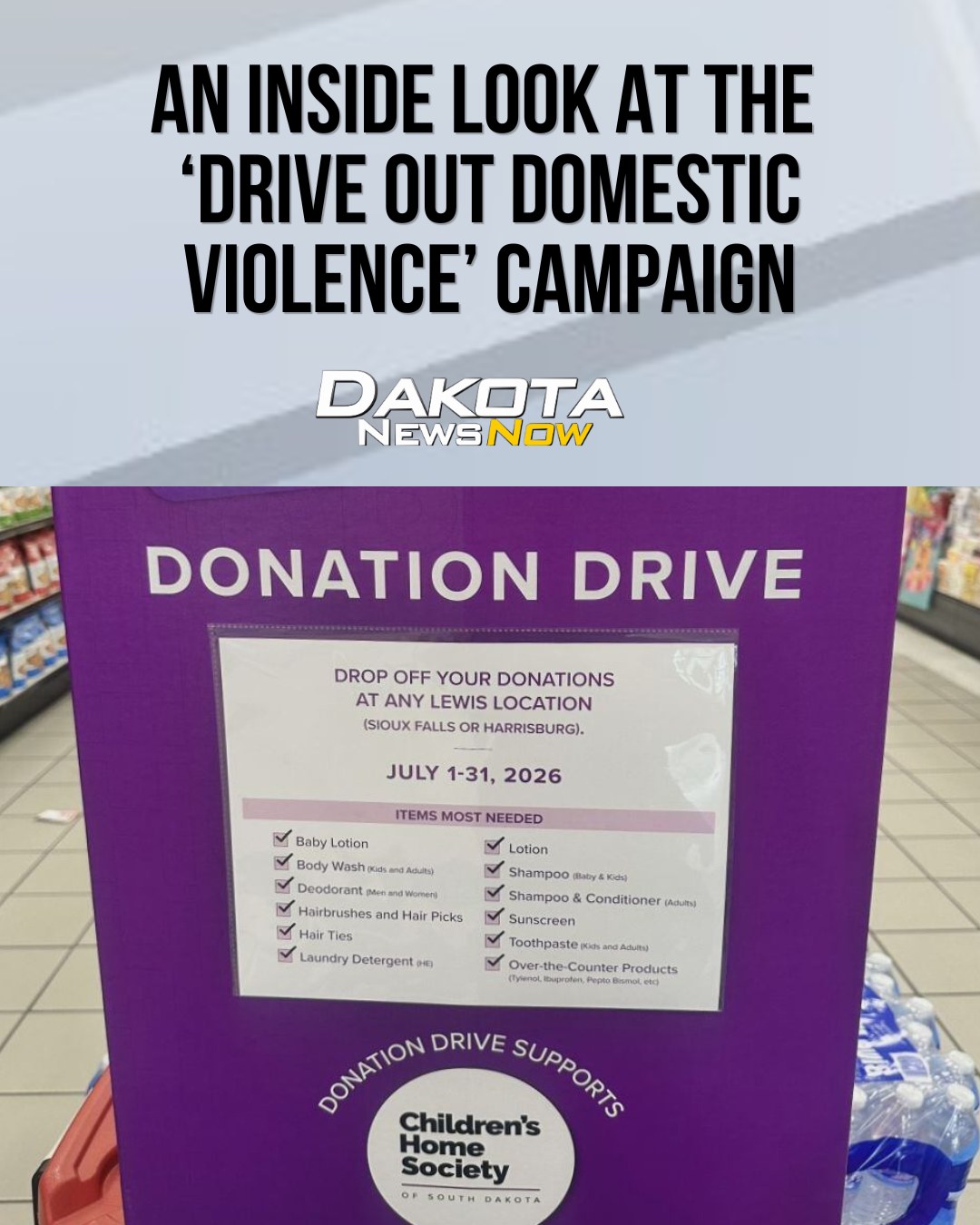 Lewis Drug stores in Sioux Falls and Harrisburg are accepting
