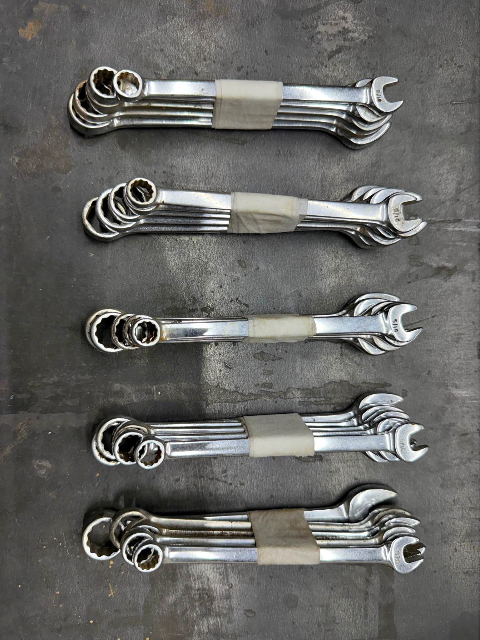 4 piece Snap-on standard open/closed wrench set - Wrenches - Holly Pond ...