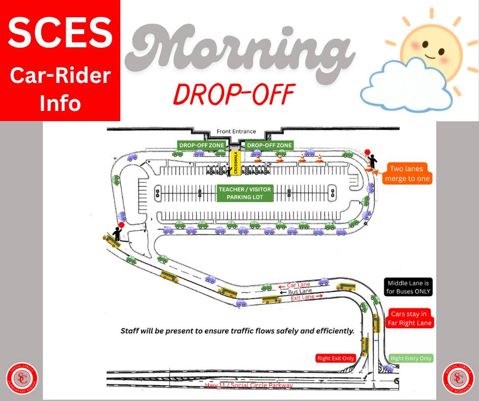 🚗SCES Car Rider Procedures... - Social Circle City Schools | Facebook