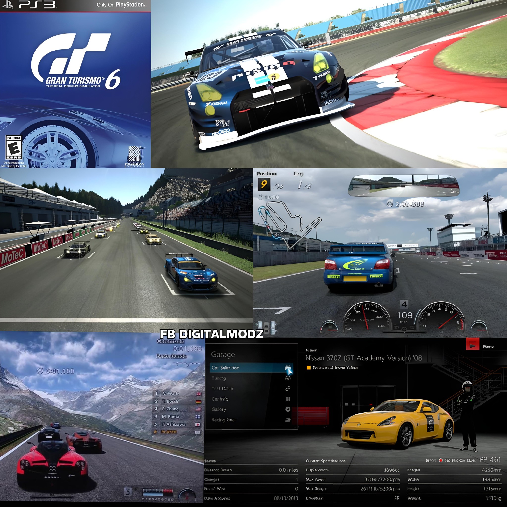 Gran Turismo 6 PS3 Limited Edition NTSC-J Versione Giapponese The Real Driving Simulator