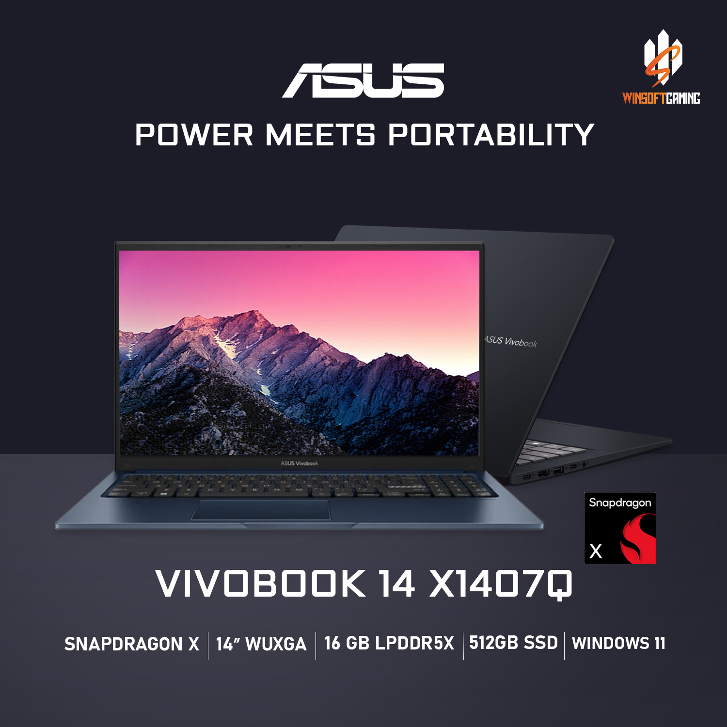 Experience next-level efficiency with the Asus VivoBook 14 X1407Q 
