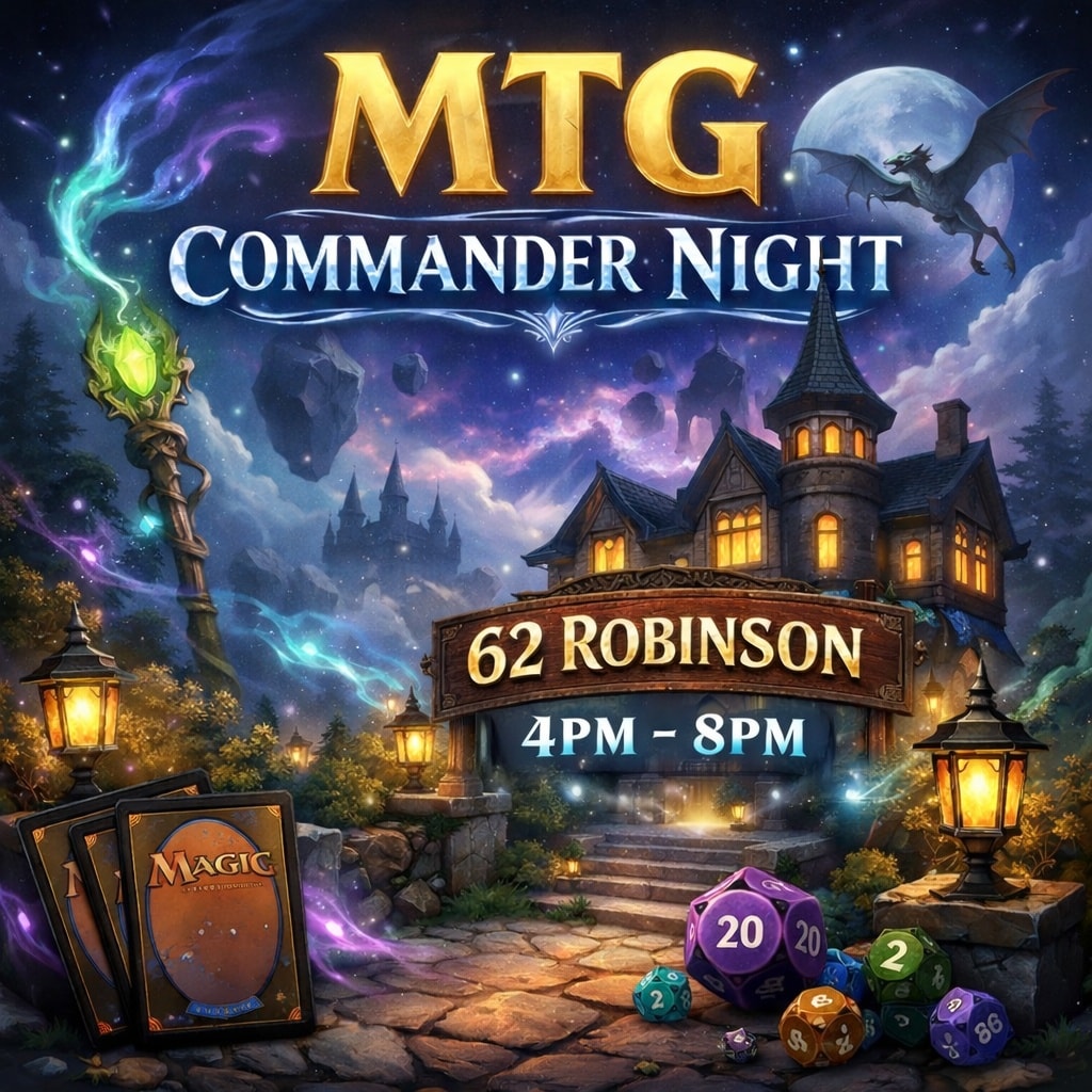 Xtra - 🧙‍♂️ MTG Commander Night is HERE (and in a NEW LOCATION!) 🧙‍♀️ ...