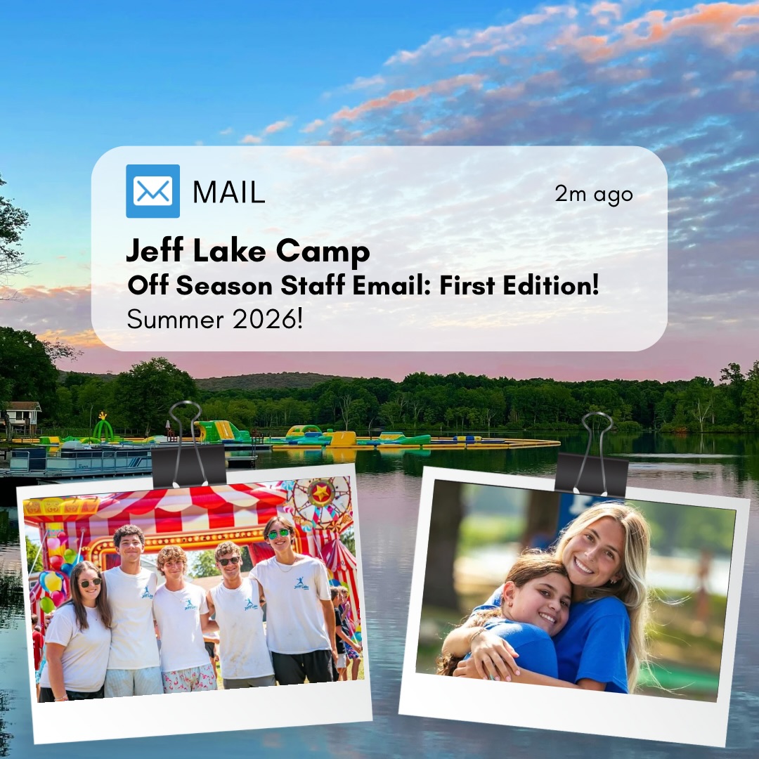 Jeff - What’s that in your inbox? Our Summer 2026 staff just got their ...