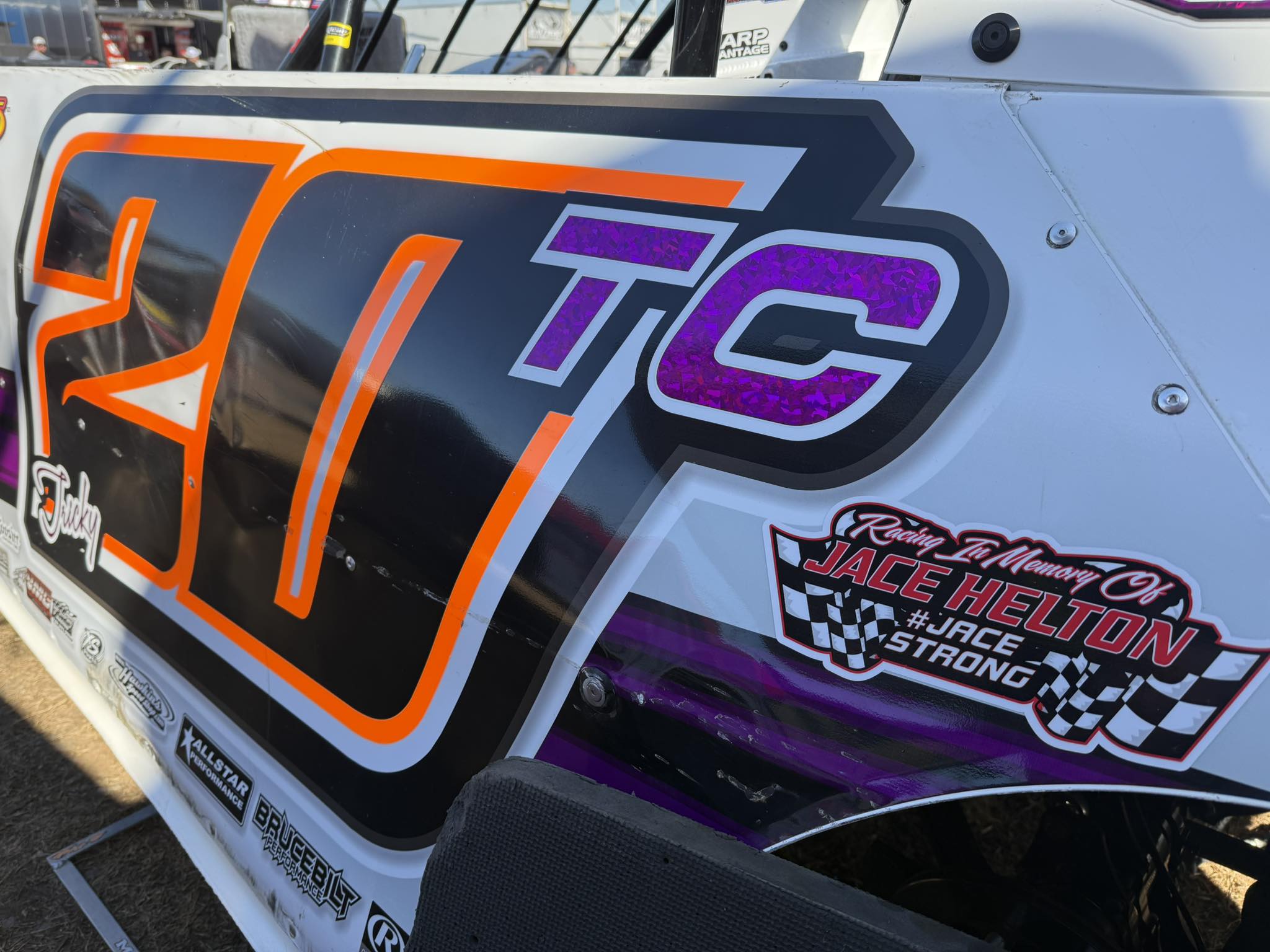 Chamberlain - Racing In Memory of JACE HELTON Helton Racing this week ...