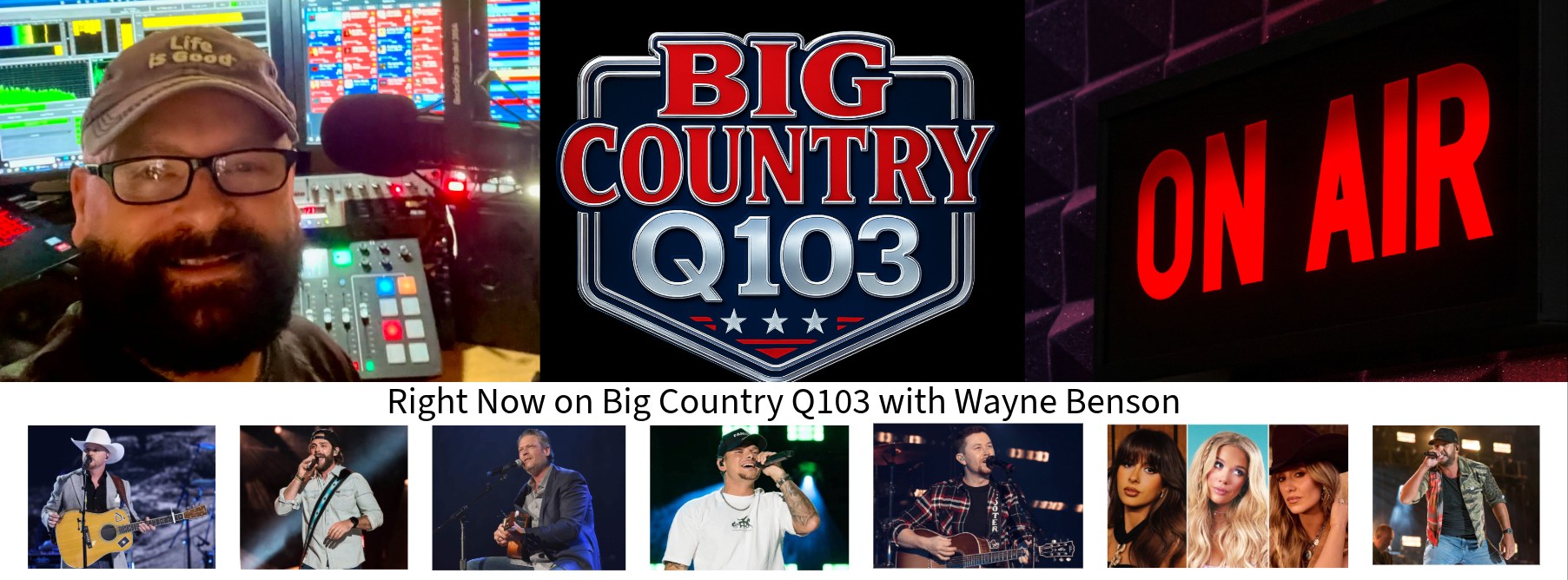 Hey! Wayne Benson On Air 6PM - 8PM EST... - Big Country Q103 | Facebook