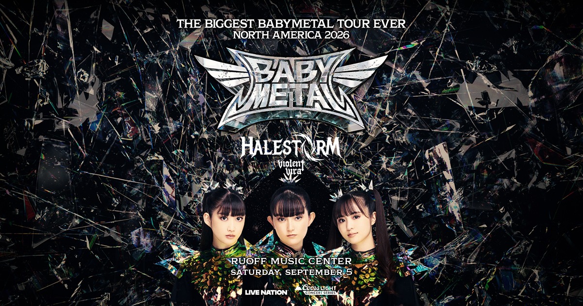 JUST ANNOUNCED! 🤘 BABYMETAL WORLD TOUR 2026 with Halestorm
