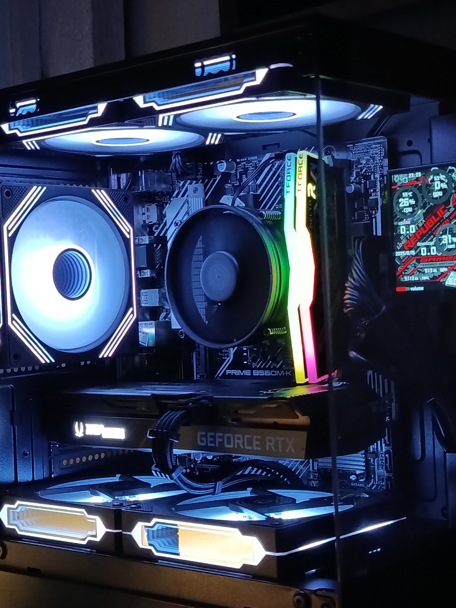 New gaming pc build with intel core i5 and nvidia rtx 3060ti