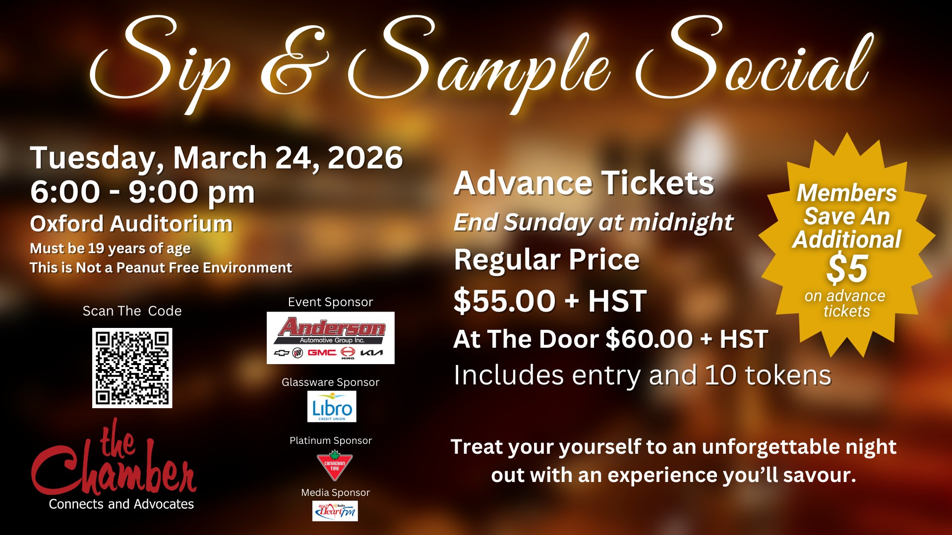 Sip & Sample Social