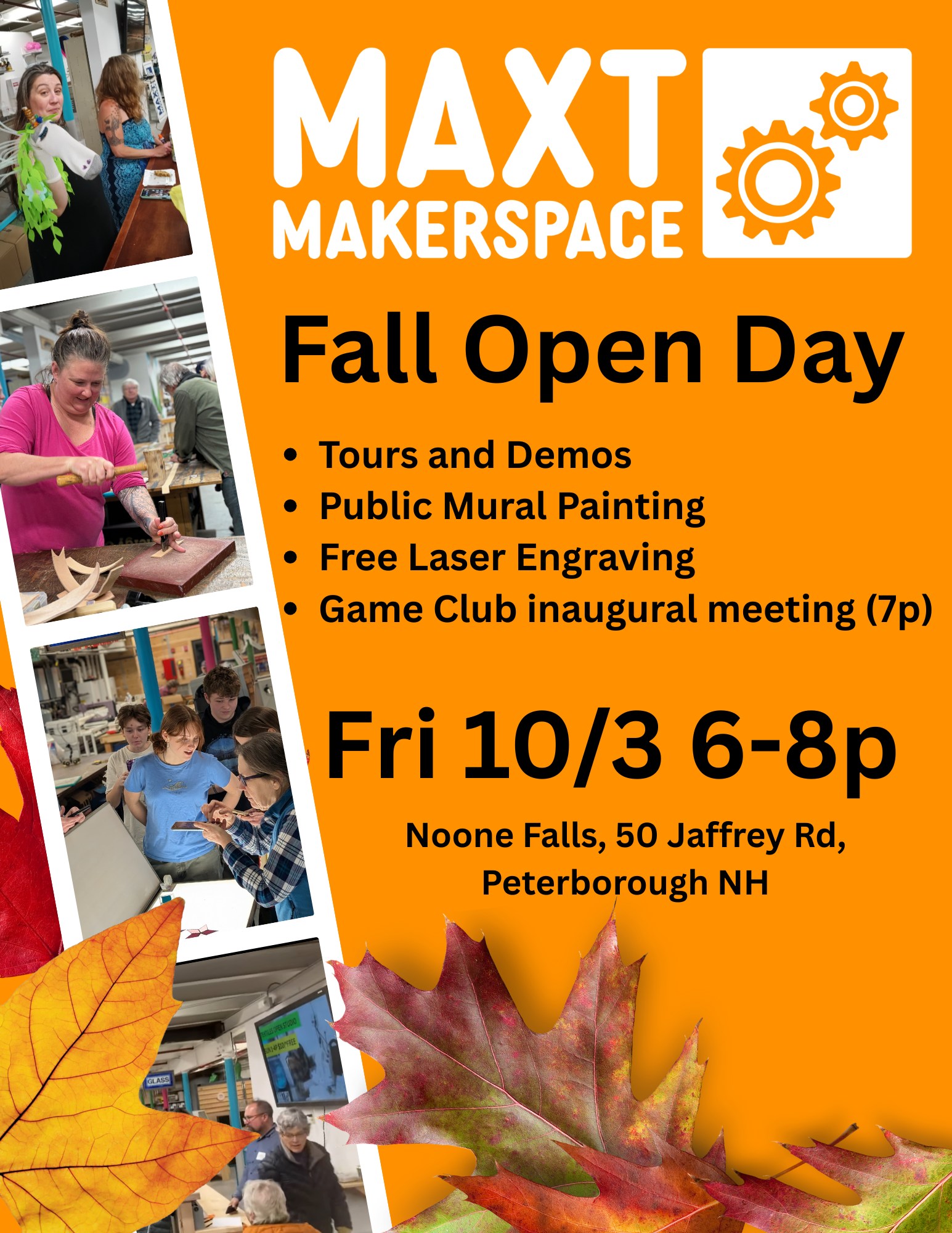 MAXT Fall Open Day