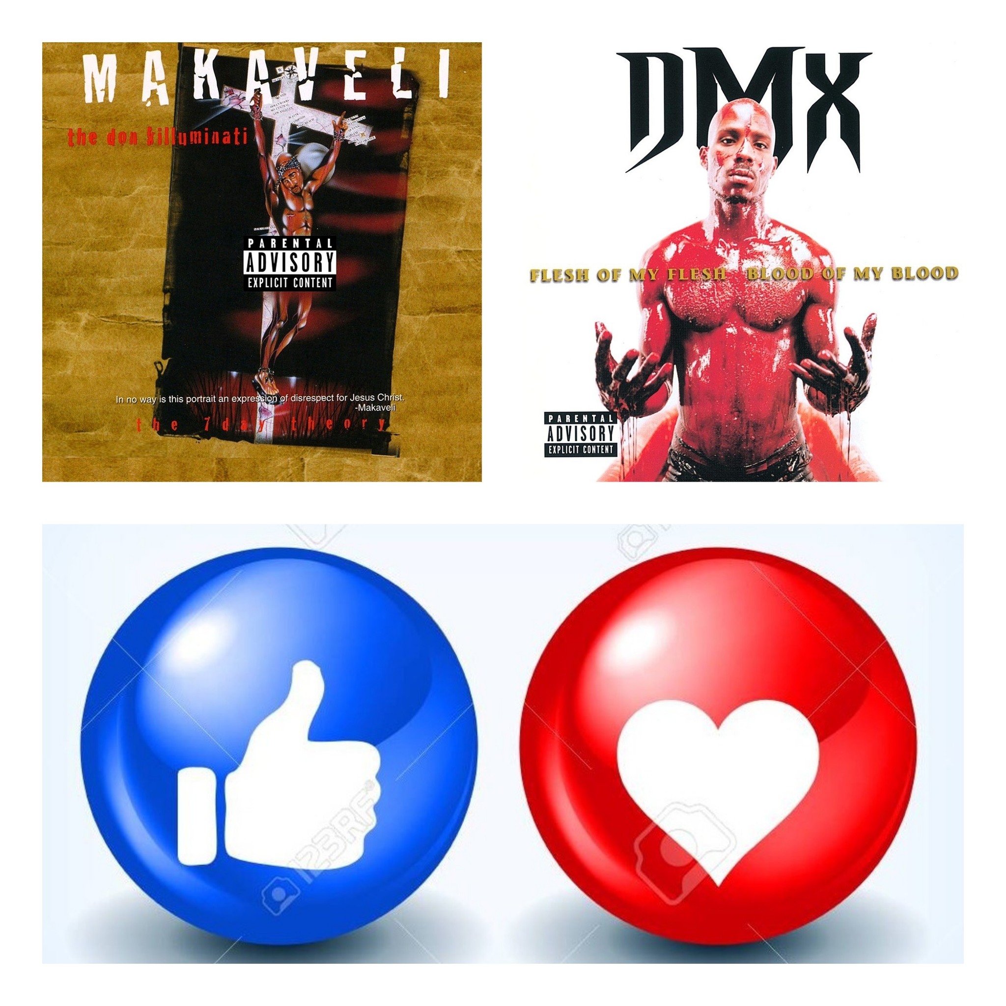 Rap & Hip Hop #Str8 💯💯💯 #2Pac Vz. #DMX 