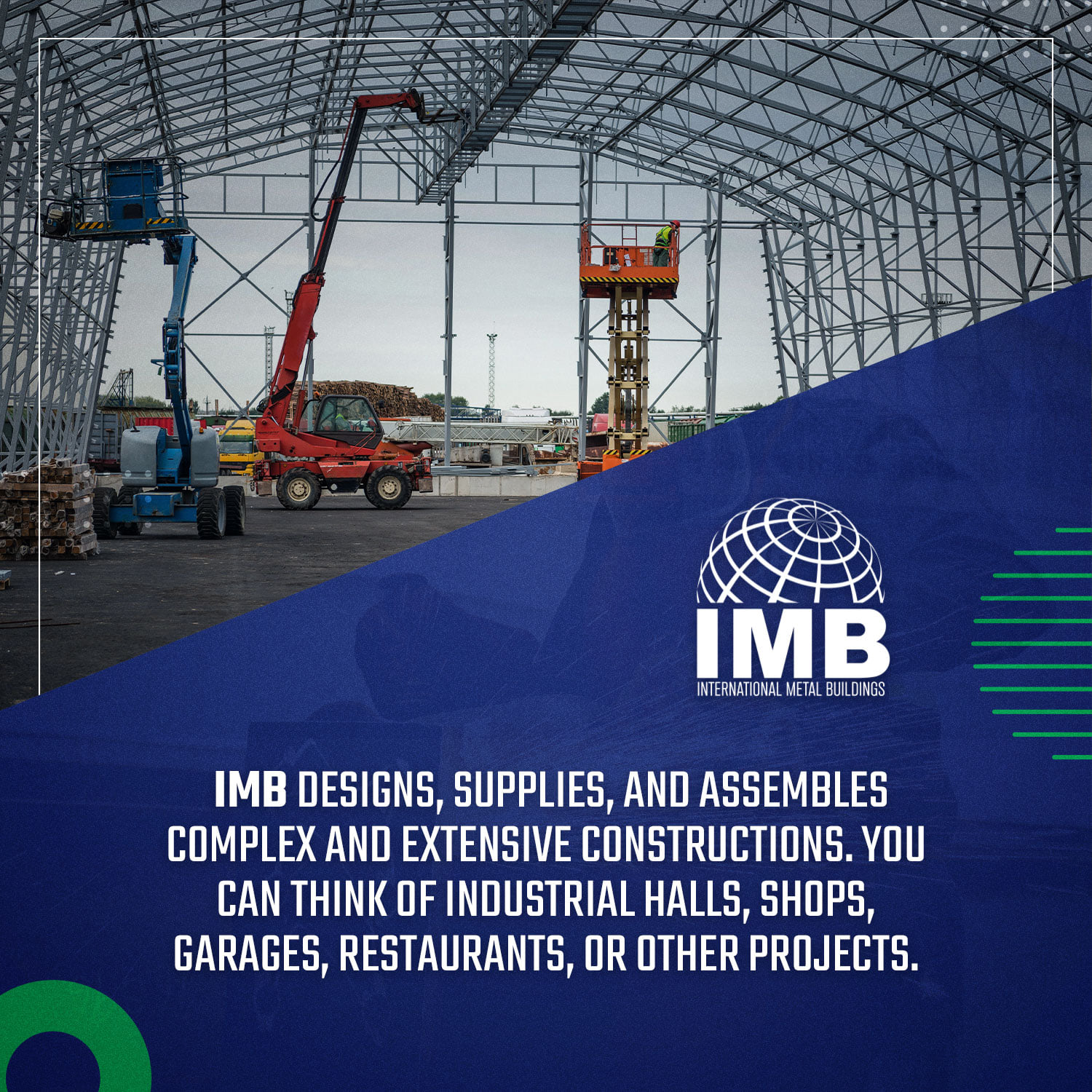 IMB designs, supplies... - International Metal Buildings