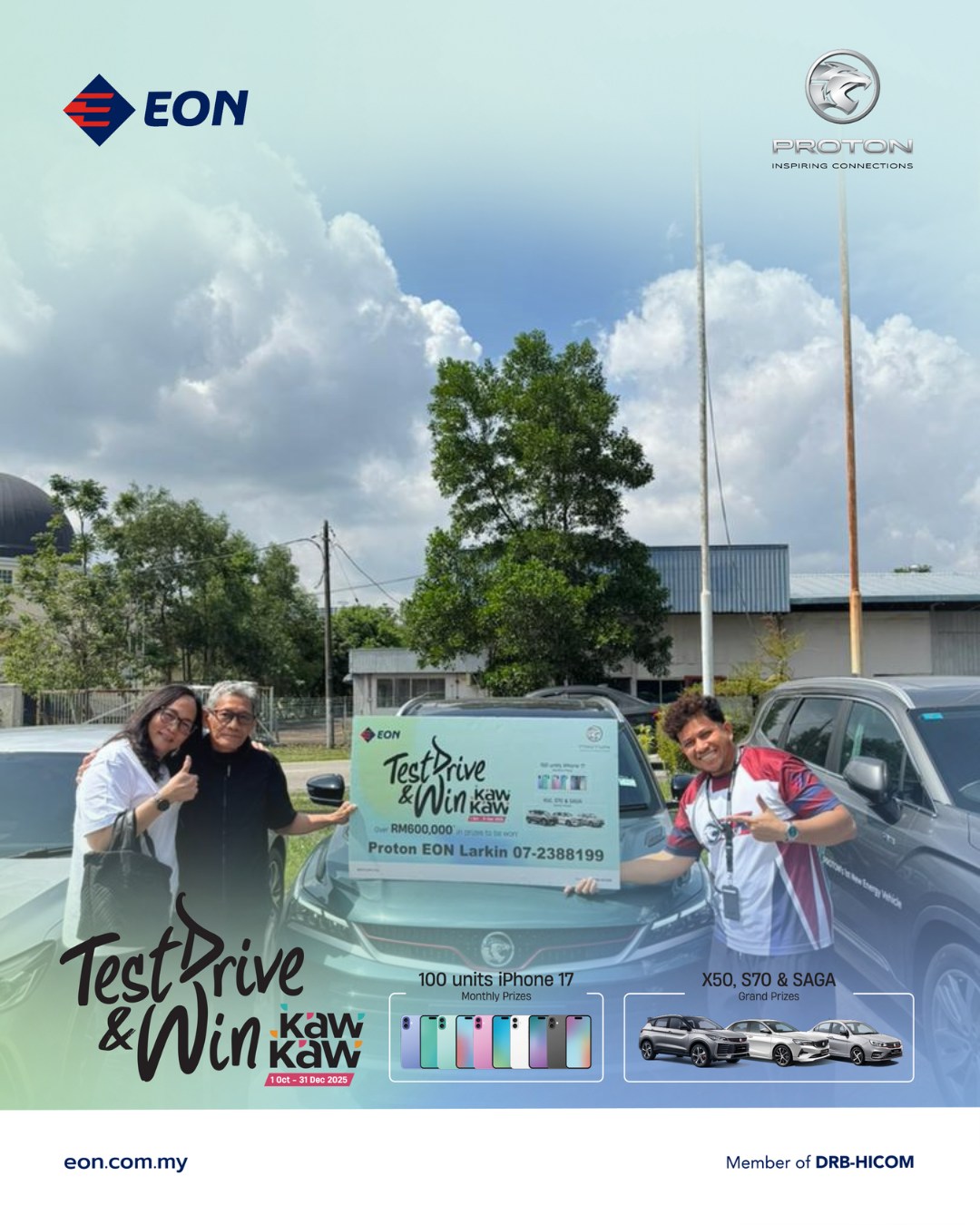 🥳 Big thanks from Proton EON... - Proton EON Larkin 4S | Facebook