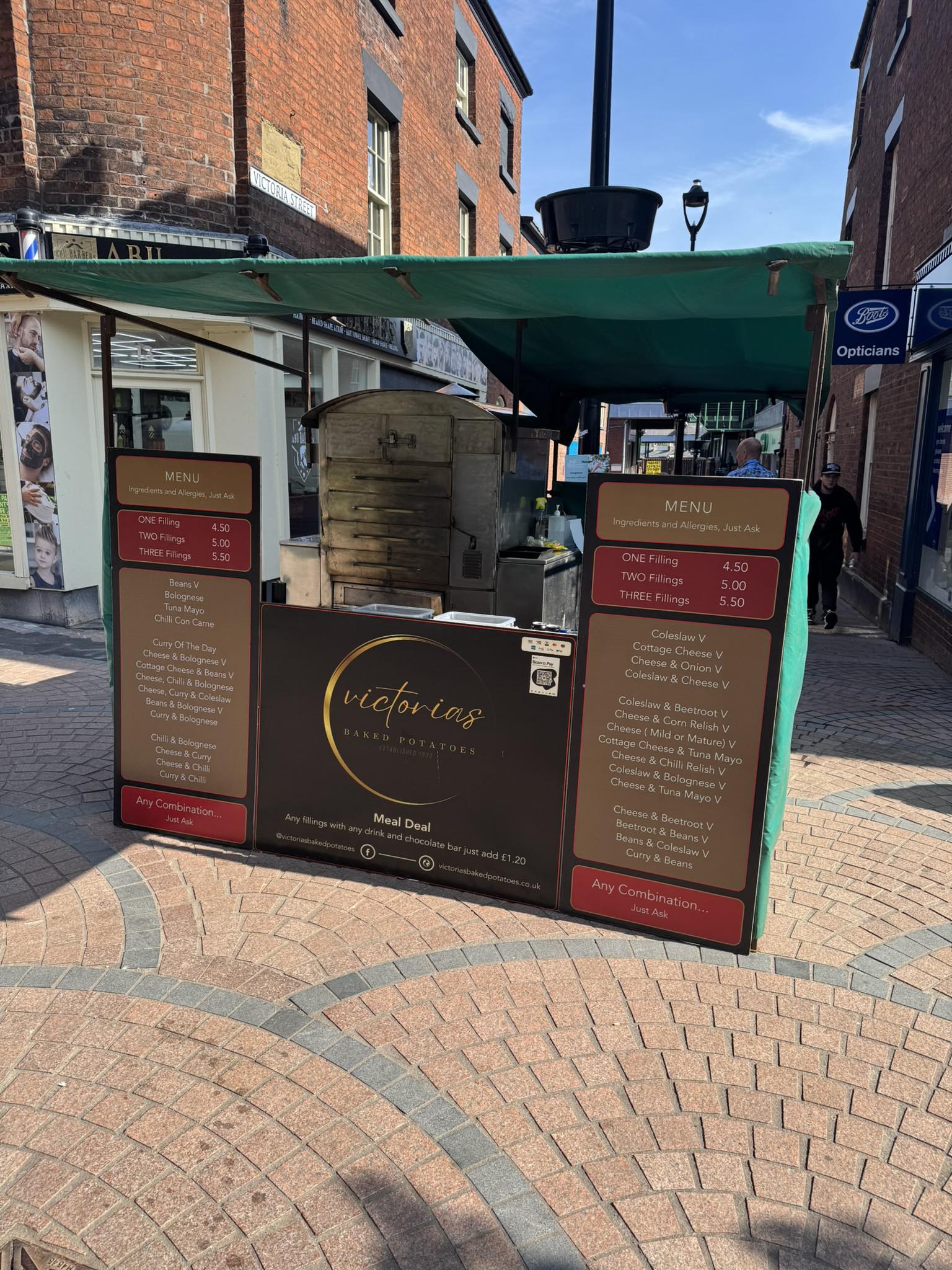 Victoria's Baked Potatoes | Congleton